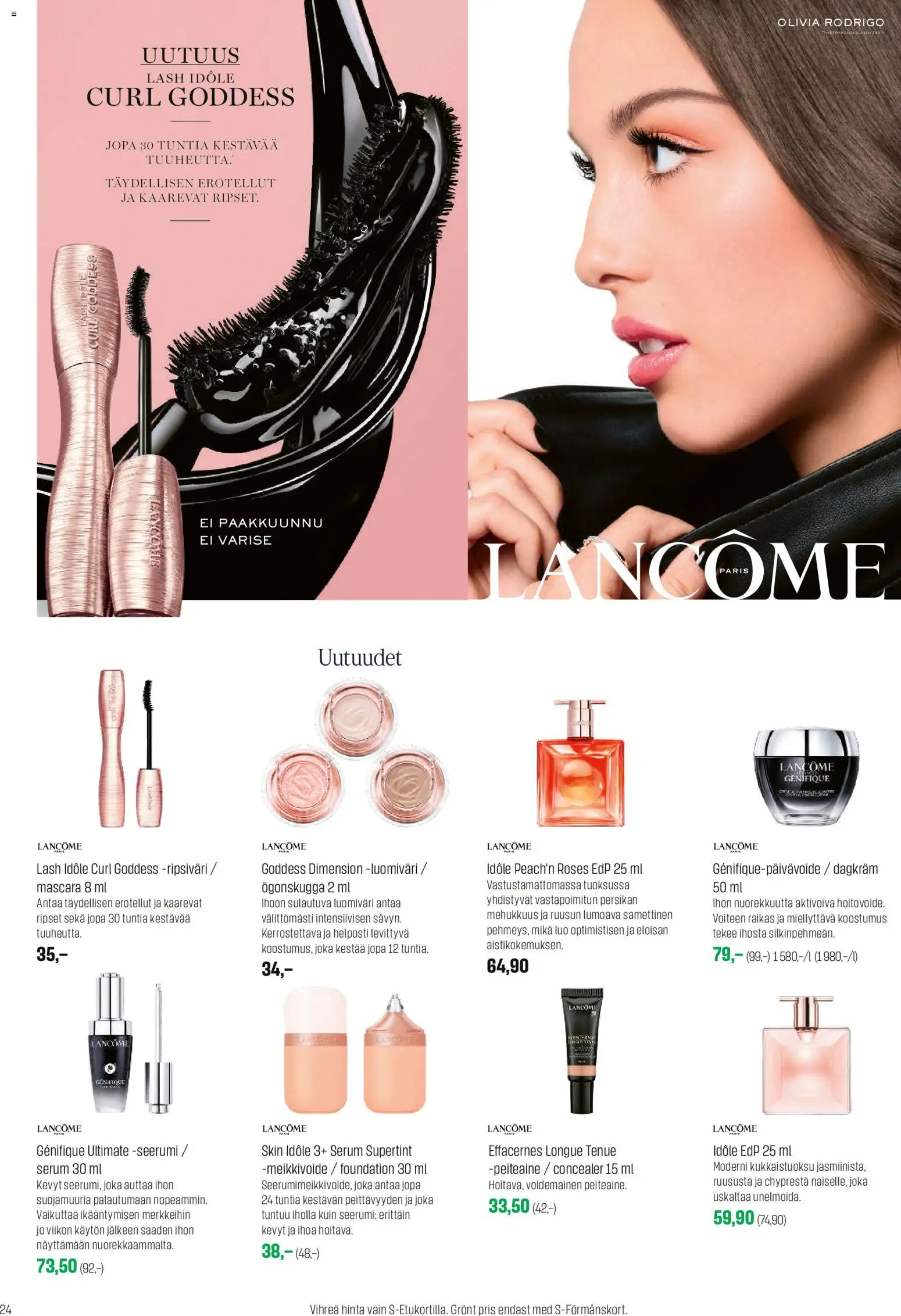 Sokos tarjoukset – voimassa 26.01.2026 alkaen | Sivu: 24 | Tuotteet: Ripsiväri, Luomiväri, Seerumi