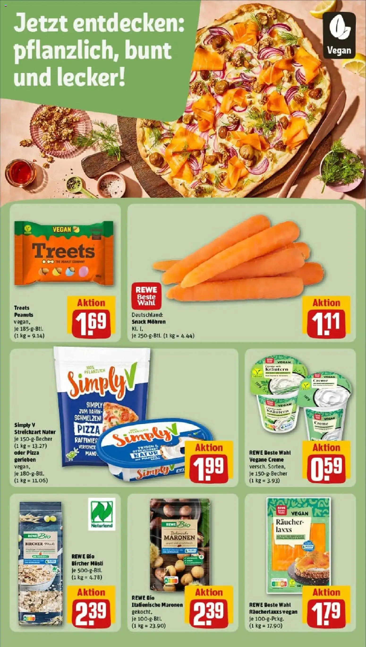 Rewe prospekt Roßleben-Wiehe	 – gültig ab 26.01.2026 | Seite: 13 | Produkte: Musli, Creme, Mohren, Pizza