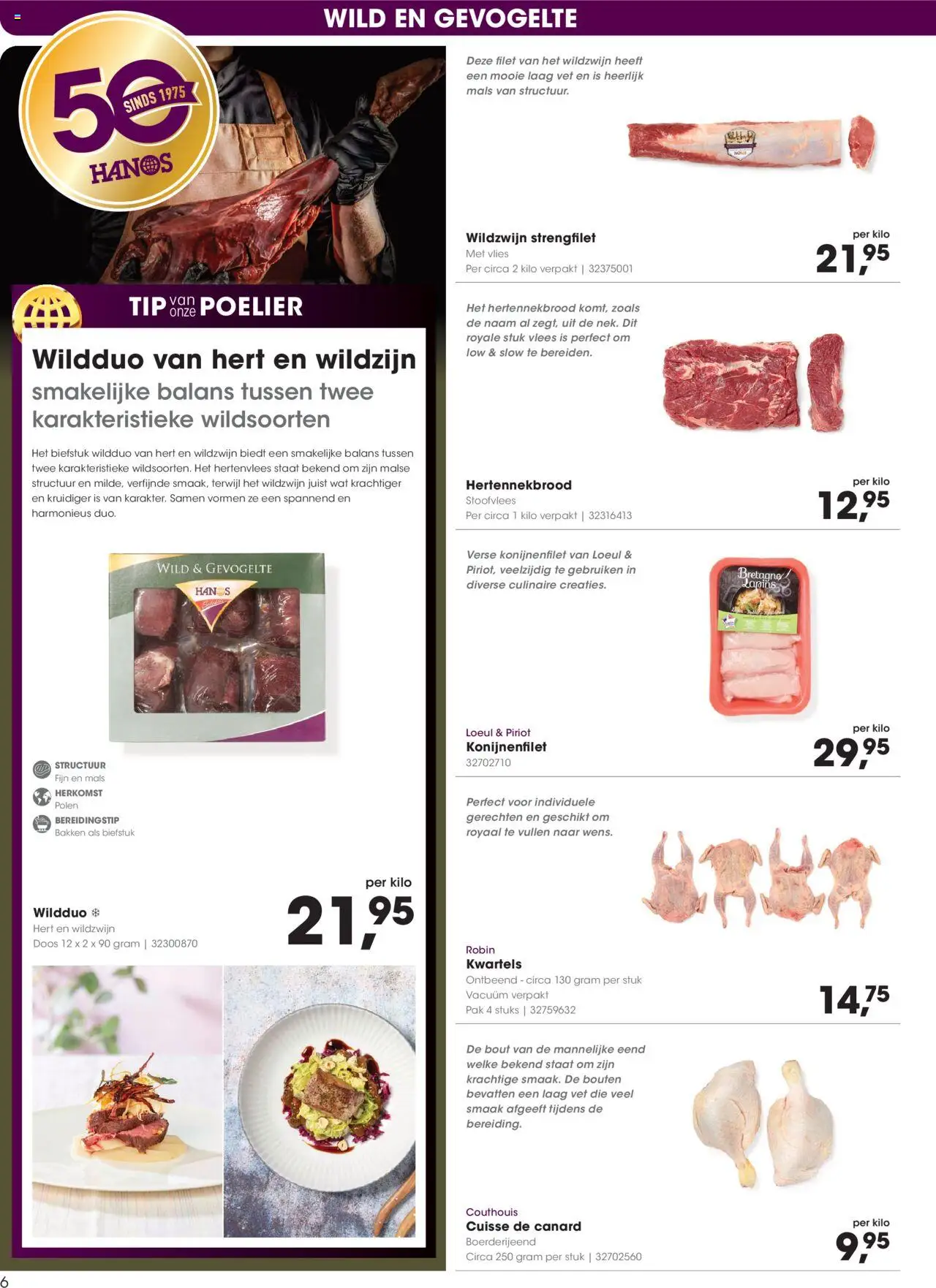  | Pagina: 6 | Producten: Kisperec, Biefstuk, Stoofvlees