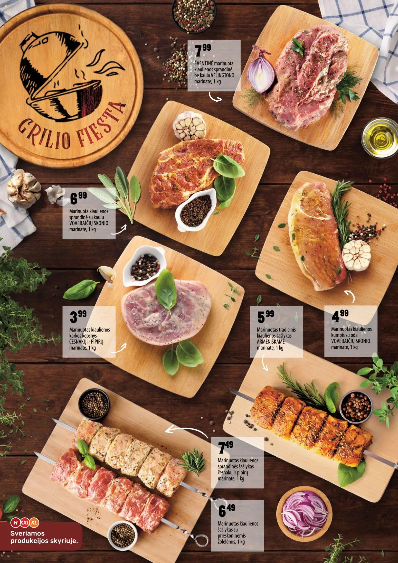 NORFA akcijos nuo 16.04.2026 | Puslapis: 4 | Prekių: Kiaulienos, Kumpis