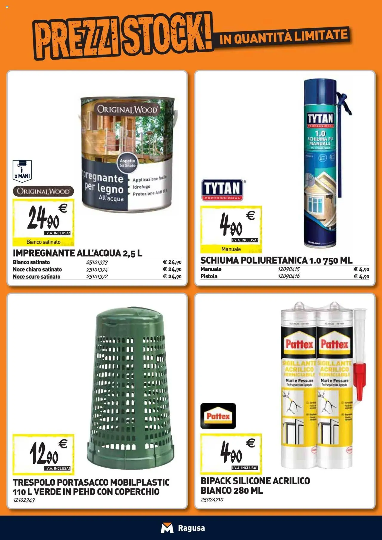 Volantino TECNOMAT del 27.08.2025 | Pagina: 16 | Prodotti: Impregnante, Silicone