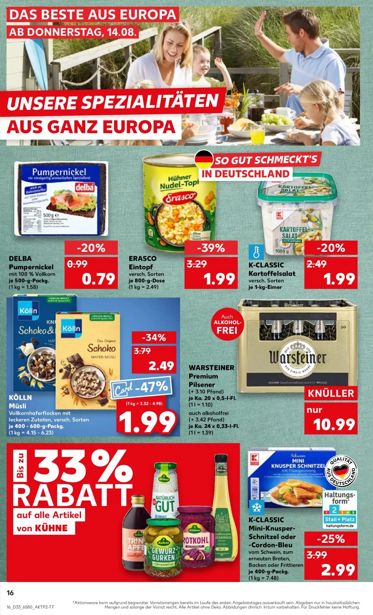  | Pagina: 16 | Producten: Schnitzel