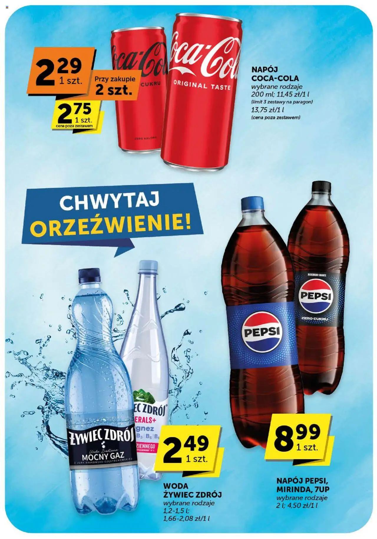 Groszek Gazetka - Market od 21.08.2025 | Strona: 26 | Produkty: Pepsi, Woda