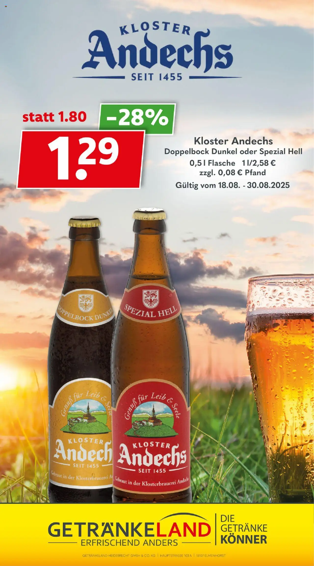 Getränkeland Prospekt 	 - gültig ab dem 18.08.2025 | Seite: 11