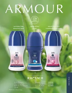 Justine specials catalogue – valid from 01.01.2026 | Page: 68 | Products: Bath, Deodorant, Antiperspirant