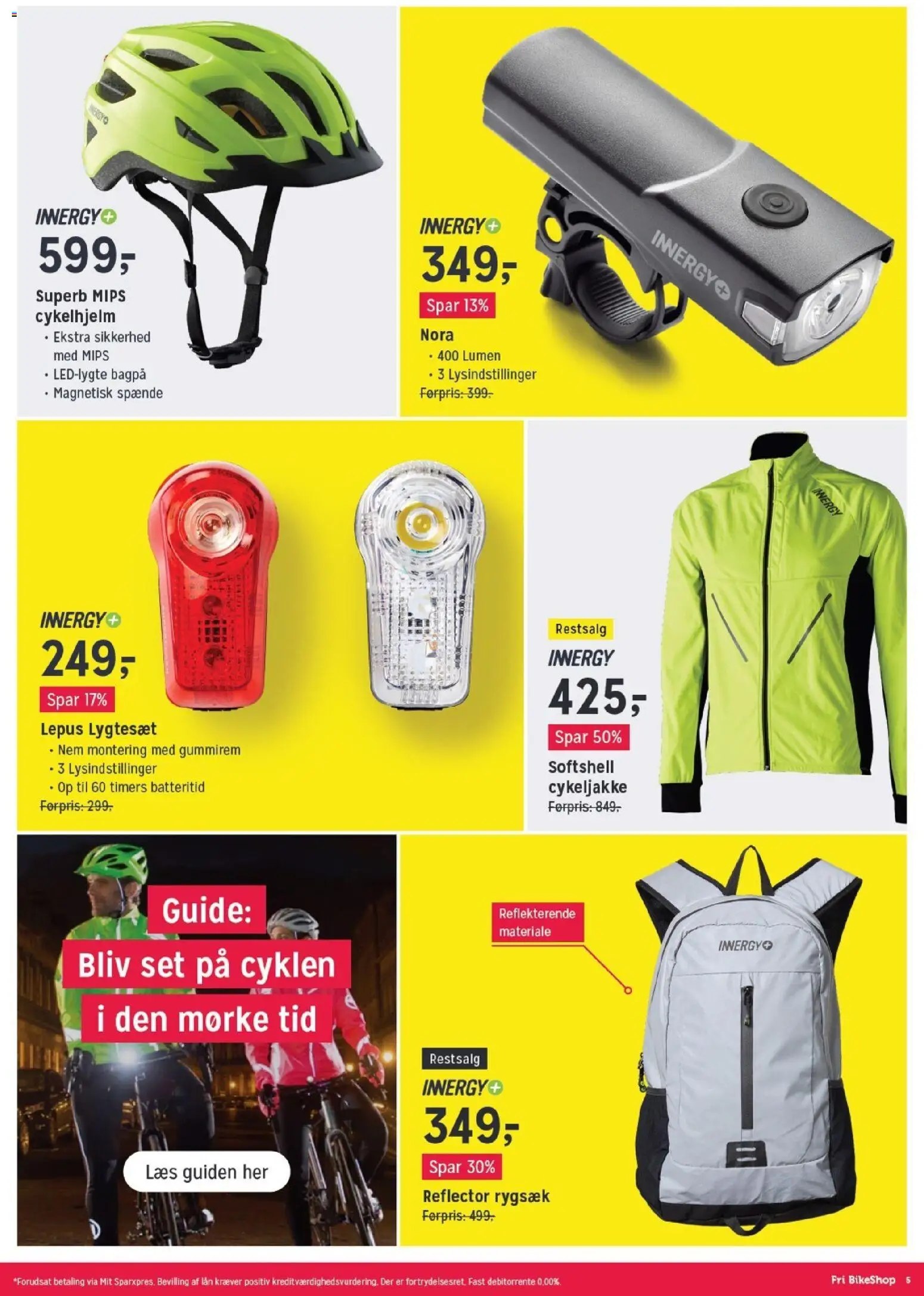 Fri BikeShop tilbudsavis – gyldig fra 29.12.2025 | Side: 5 | Produkter: Rygsæk
