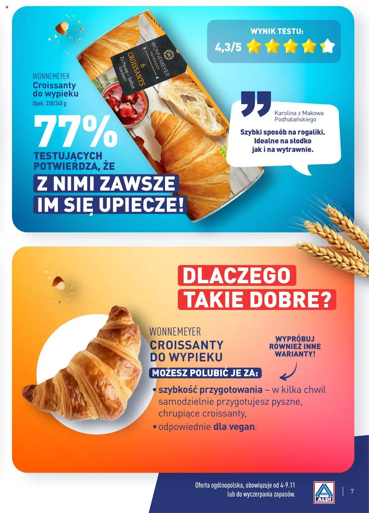 Aldi Gazetka - Wielki test od 04.11.2024 | Strona: 7