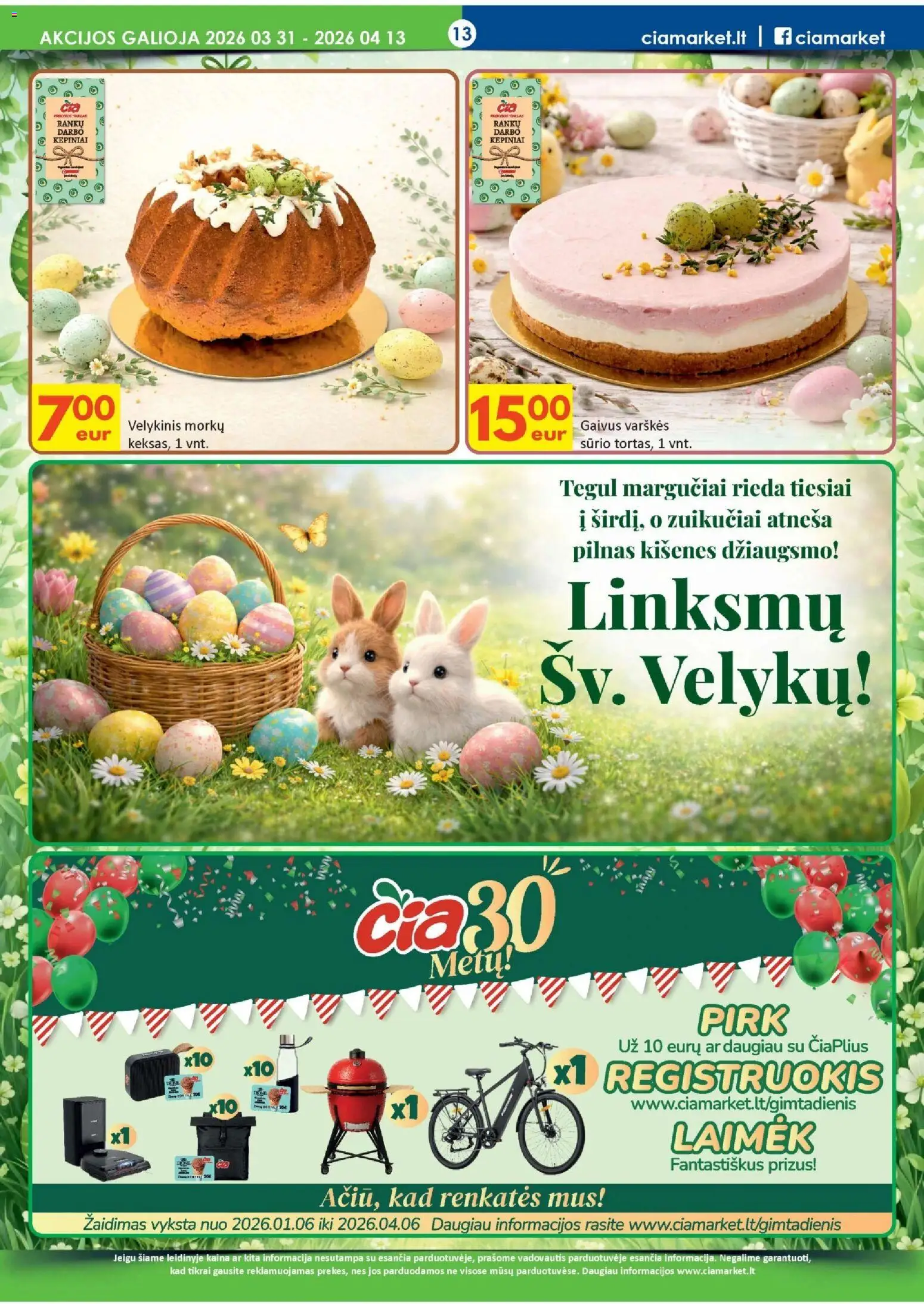 ČIA MARKET akcijos nuo 31.03.2026 | Puslapis: 13 | Prekių: Žaidimas