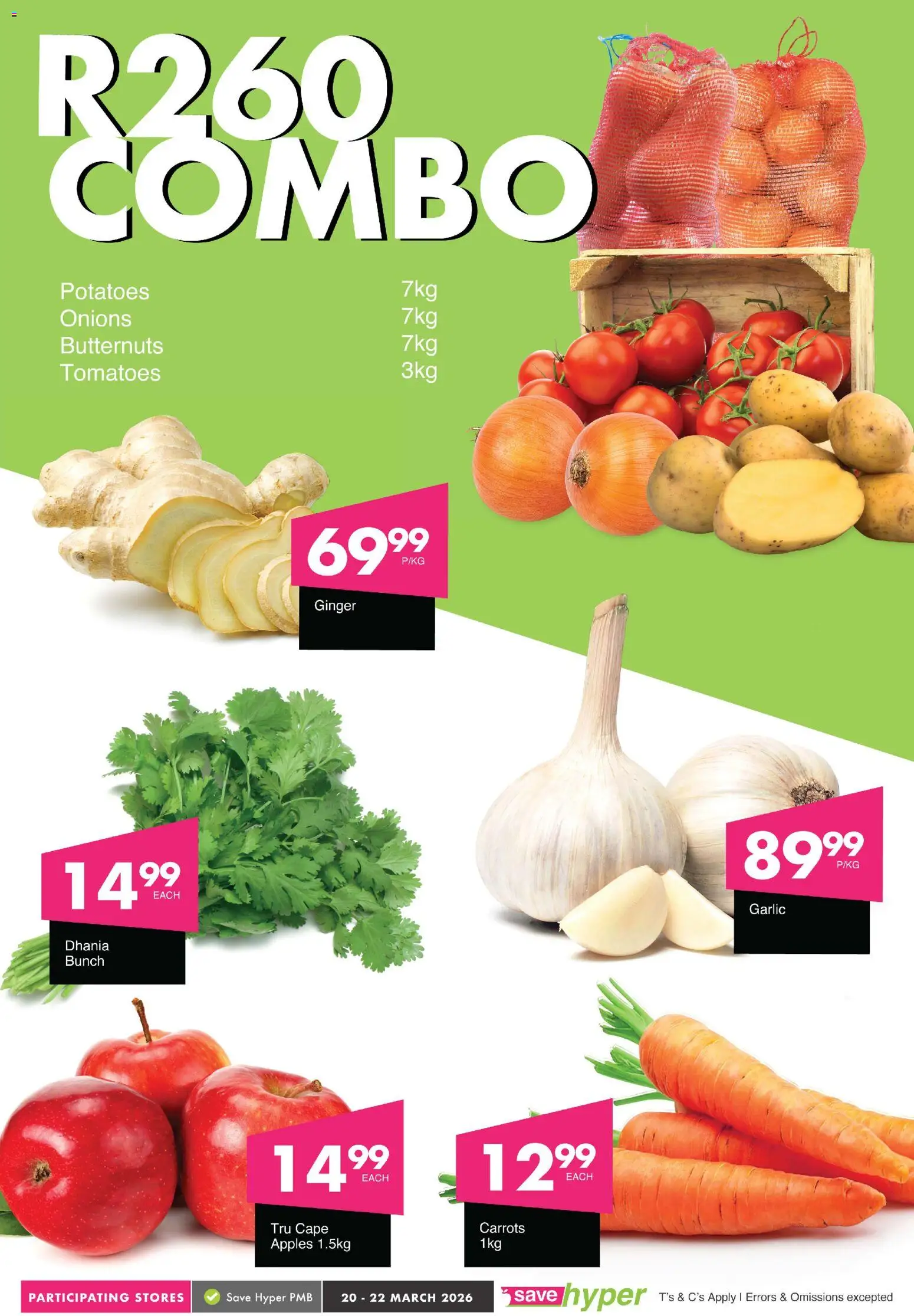 New Save catalogue – valid from 20.03.2026 | Page: 4 | Products: Apples, Tomatoes, Carrots, Potatoes