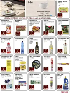 Anteprima del volantino Volantino Ipercoop	 valido a partire dal 12.02.2026 | Pagina: 33 | Prodotti: Crema, Gin, Acqua, Forno
