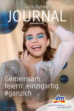 dm drogerie markt Geschenke Journal November 2025 ab 19.11.2025 gültig