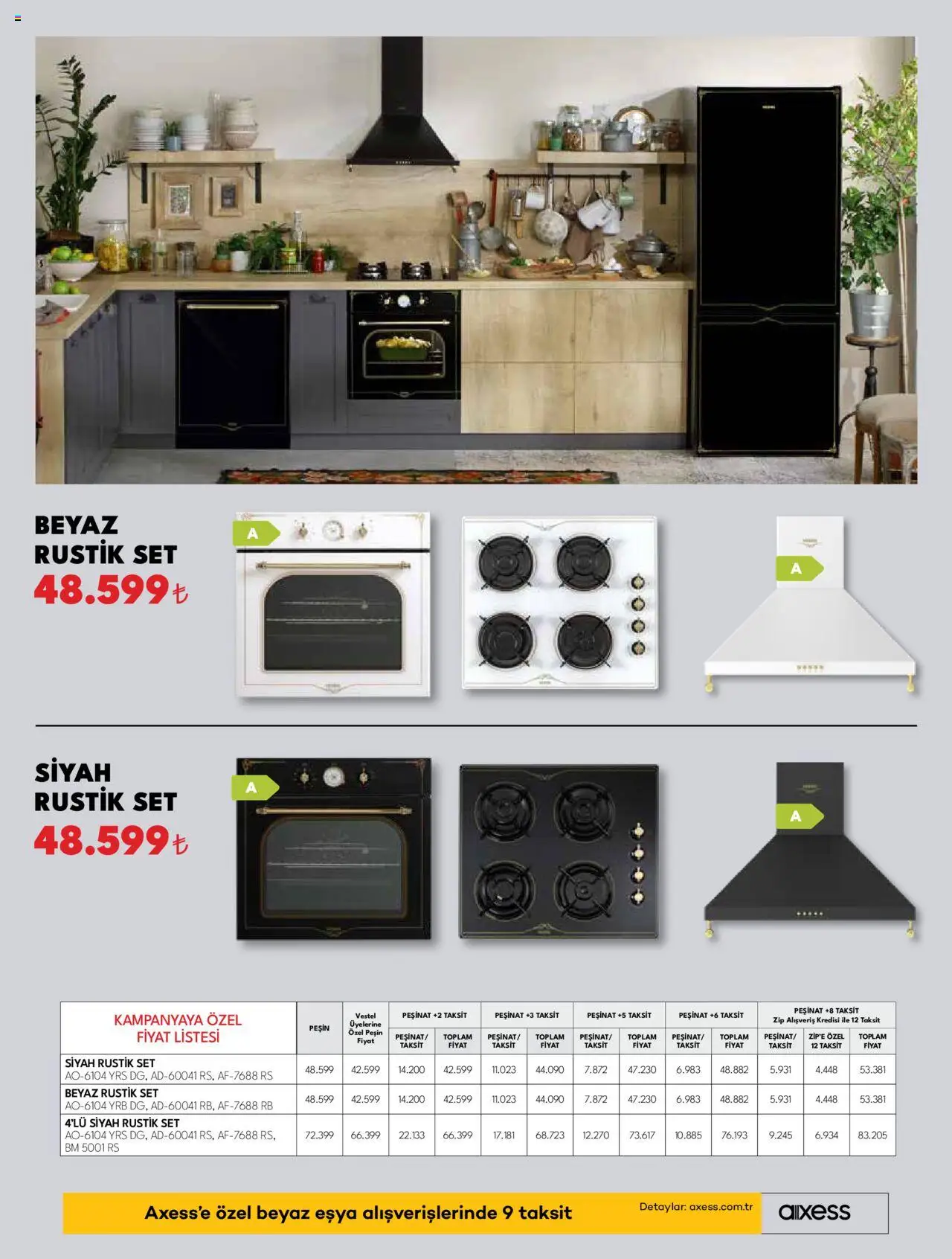 Vestel Ankastre Ürünler - 03.09.2025 tarihinden itibaren geçerlidir | Sayfa: 14