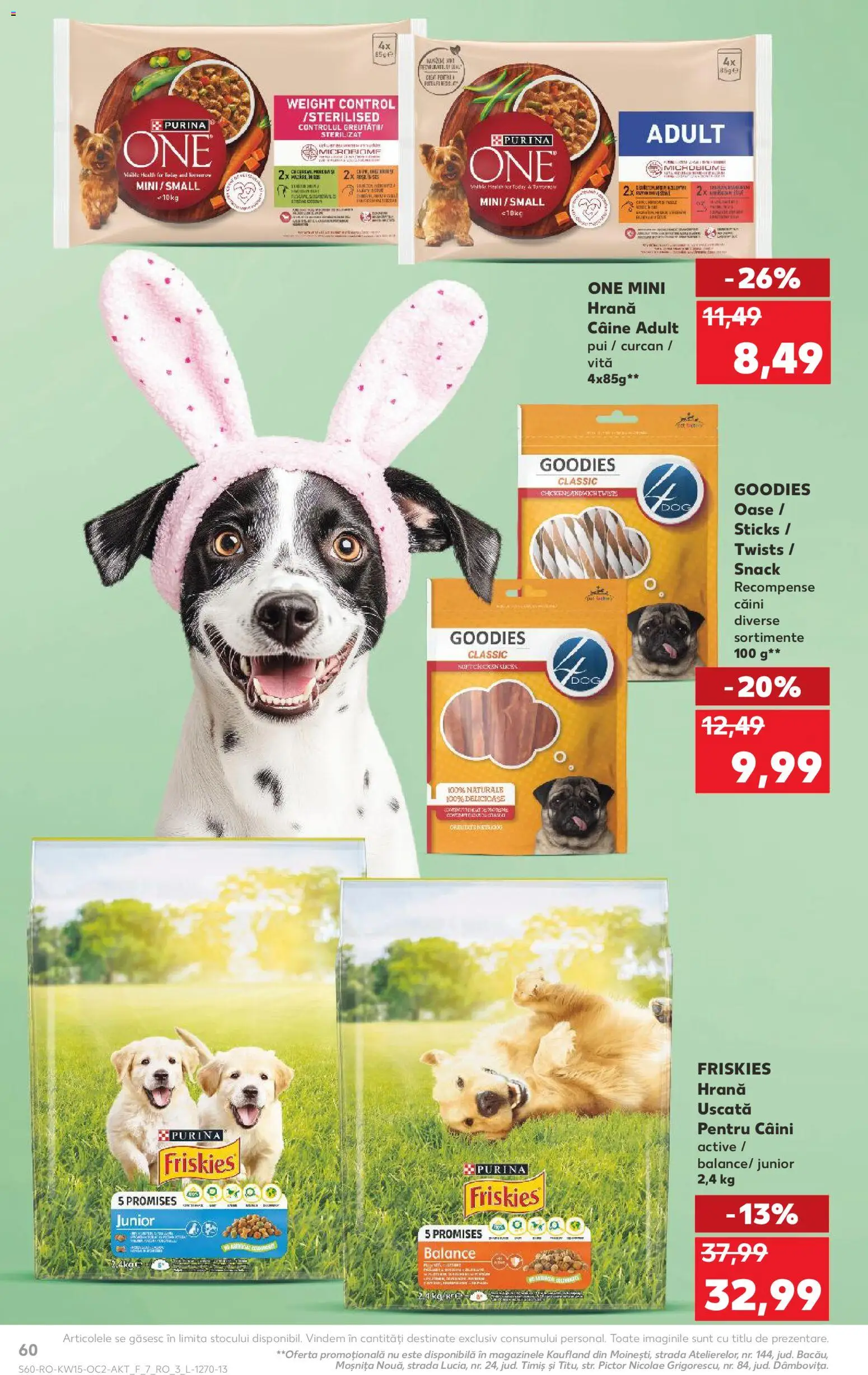 Noul catalog Kaufland – valabil de la 08.04.2026 | Pagină: 60 | Produse: Hacıyatmaz Kedi Oyuncağı