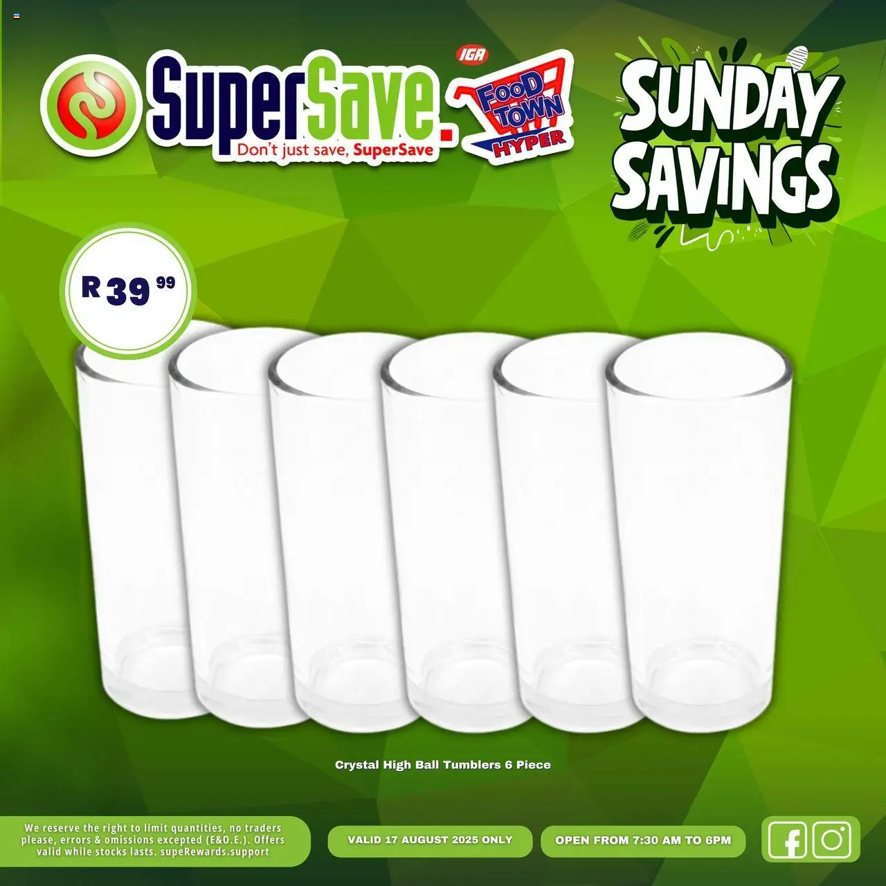 Super Save Sunday Specials │ valid from 17.08.2025 | Page: 20
