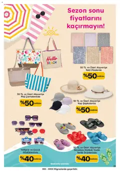 Migros Katalog - Migroskop - 11.09.2025 tarihinden itibaren geçerlidir | Sayfa: 119 | Ürünler: Terlik, Kep