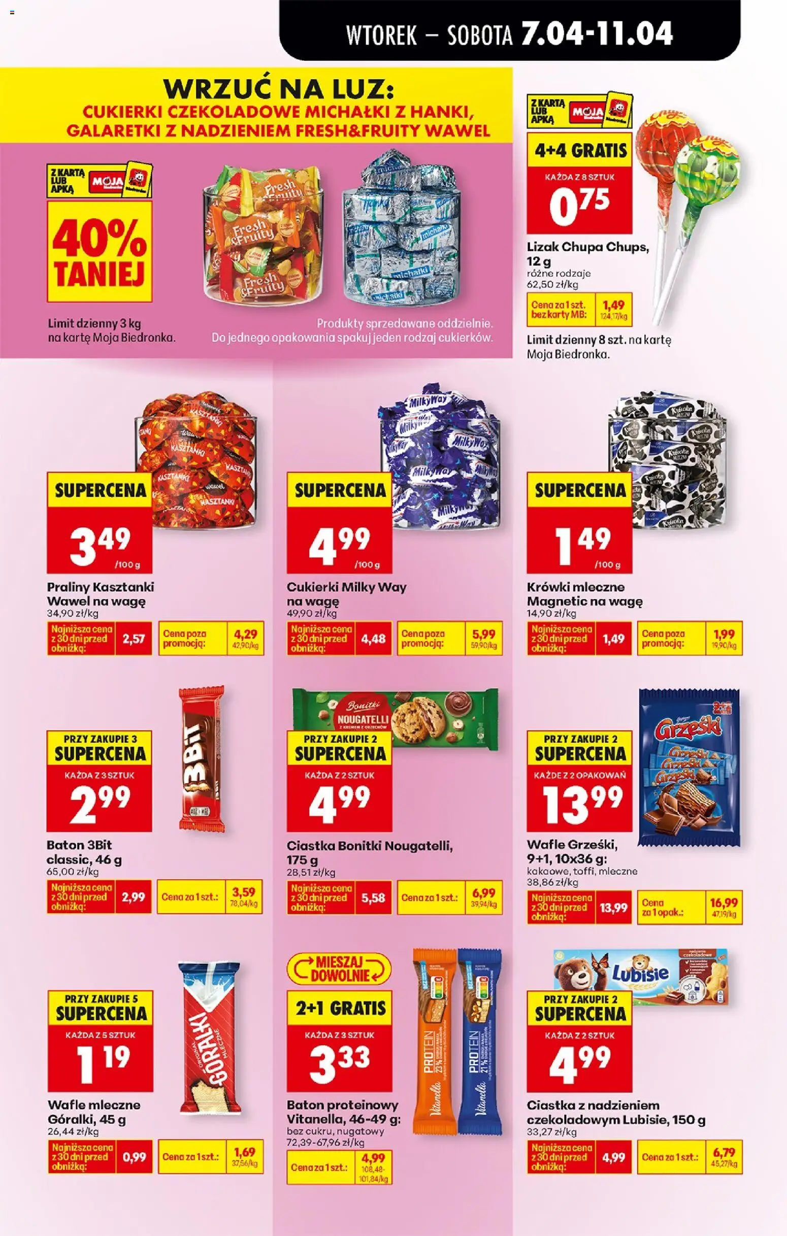 Biedronka Polsko leták od 07.04.2026 | Strana: 51 | Produkty: Protein