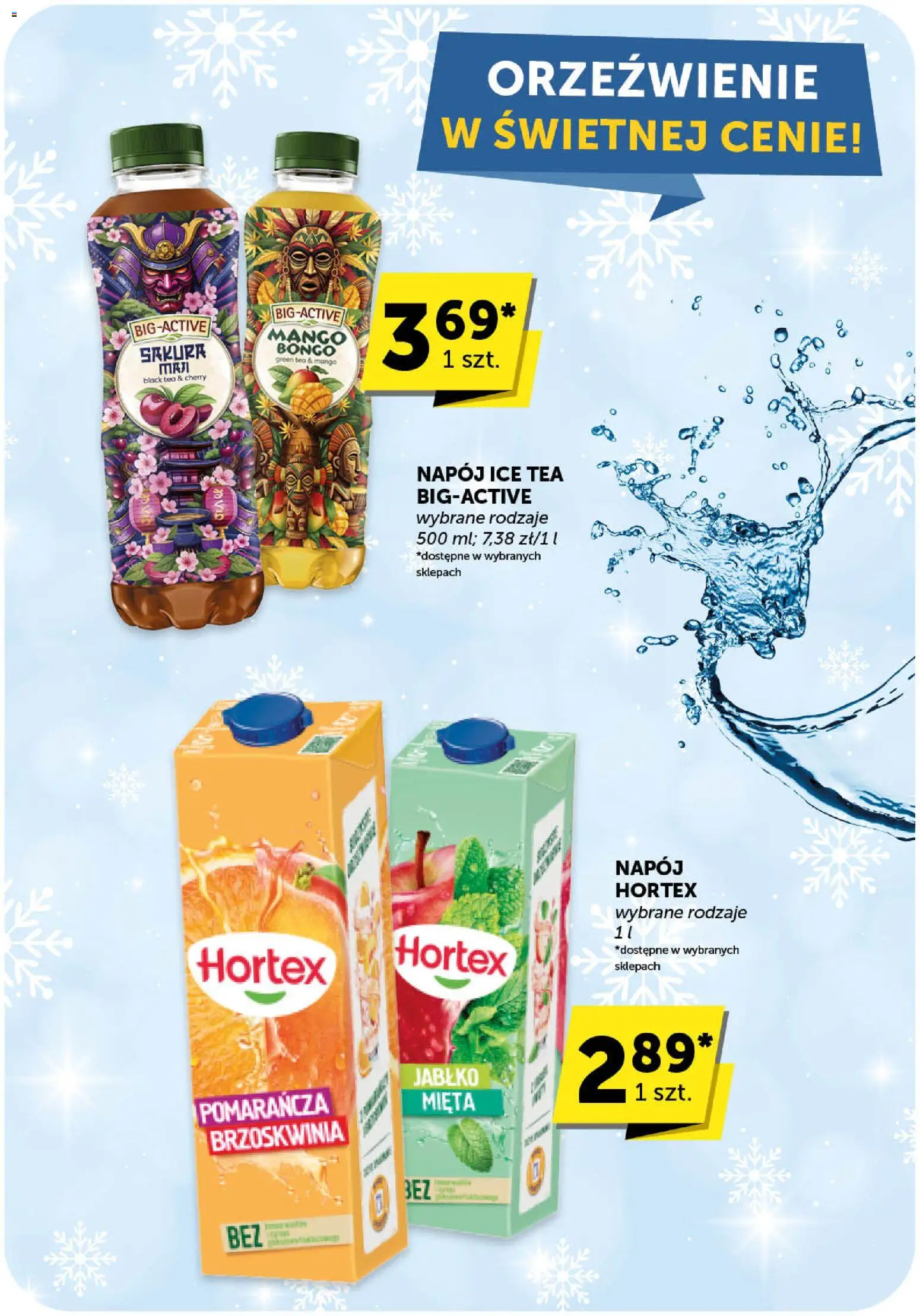 Groszek Gazetka - Market od 22.01.2026 | Strona: 19 | Produkty: Mango, Brzoskwinia, Ice Tea, Mięta