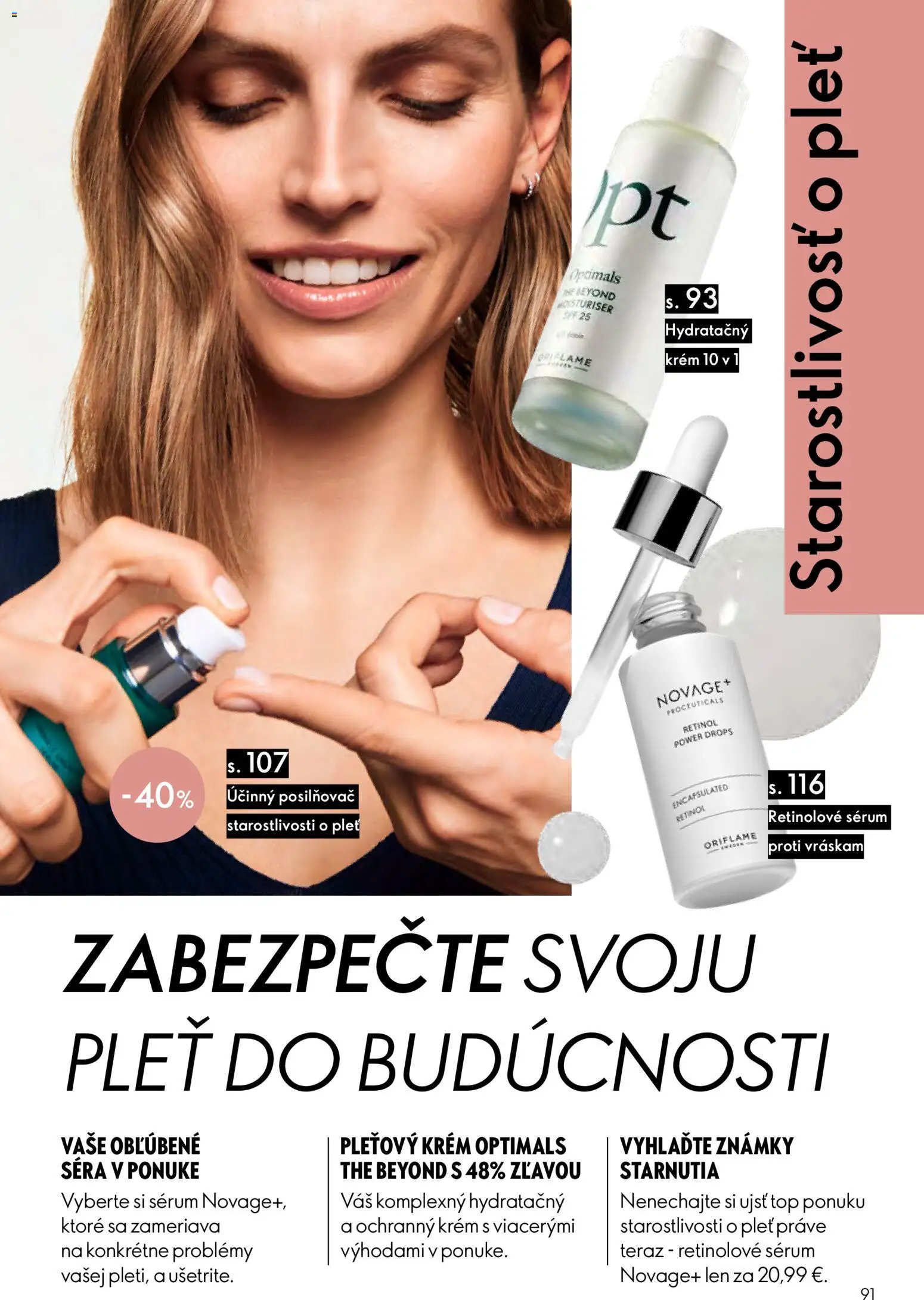 Nové Oriflame akcie – leták je platný od 04.03.2026 | Strana: 91 | Produkty: Krém