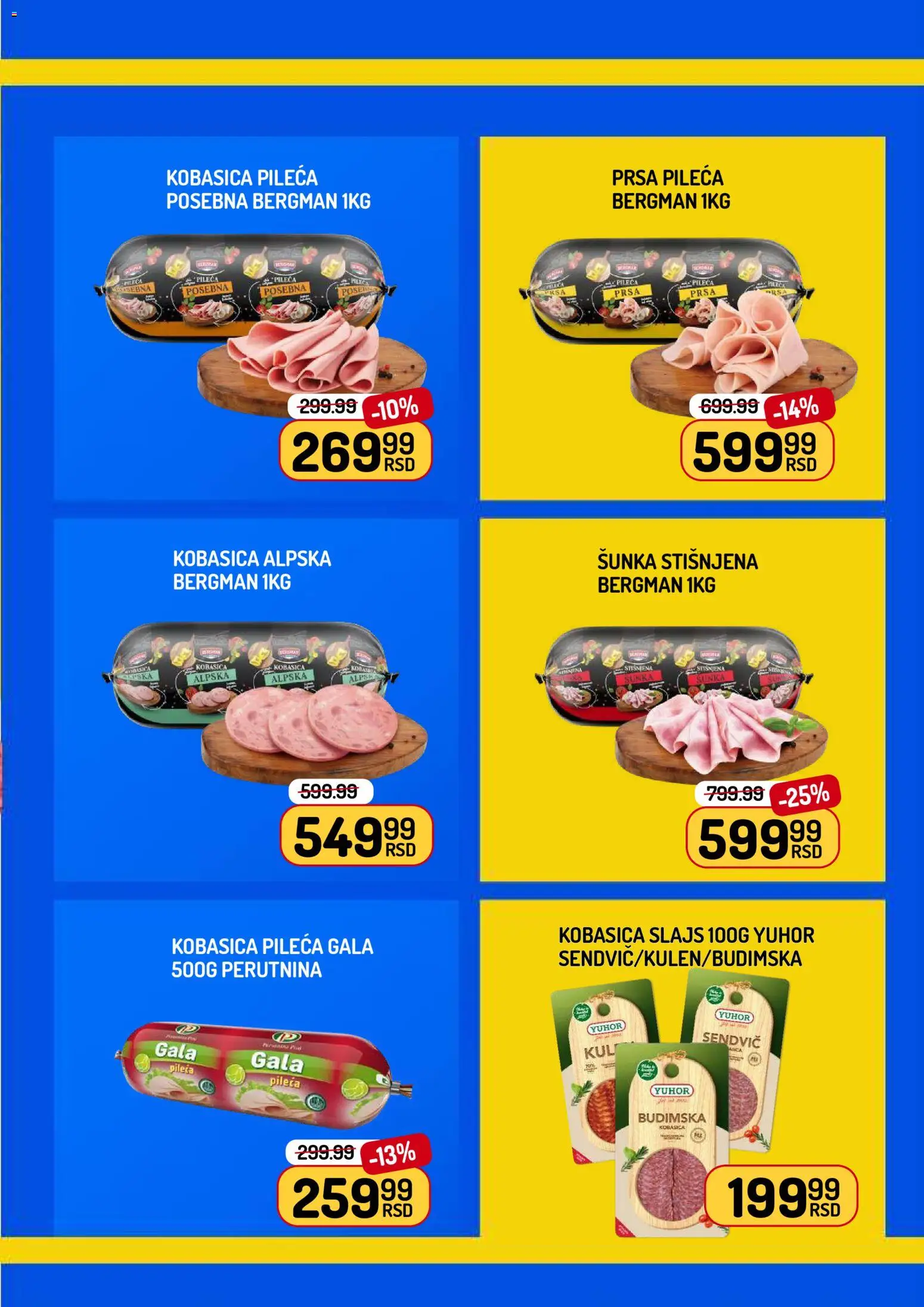 Aman katalog - važi od 23.01.2026 | Strana: 3 | Proizvode: So, Budimska kobasica, Šunka, Kobasica