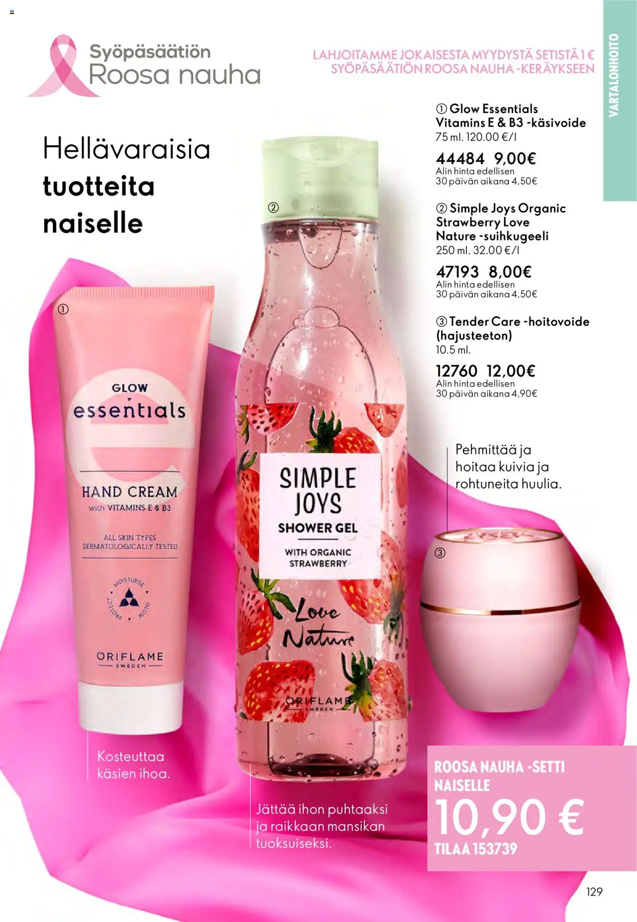 Oriflame - Esite 13 – voimassa 14.09.2025 alkaen | Sivu: 129