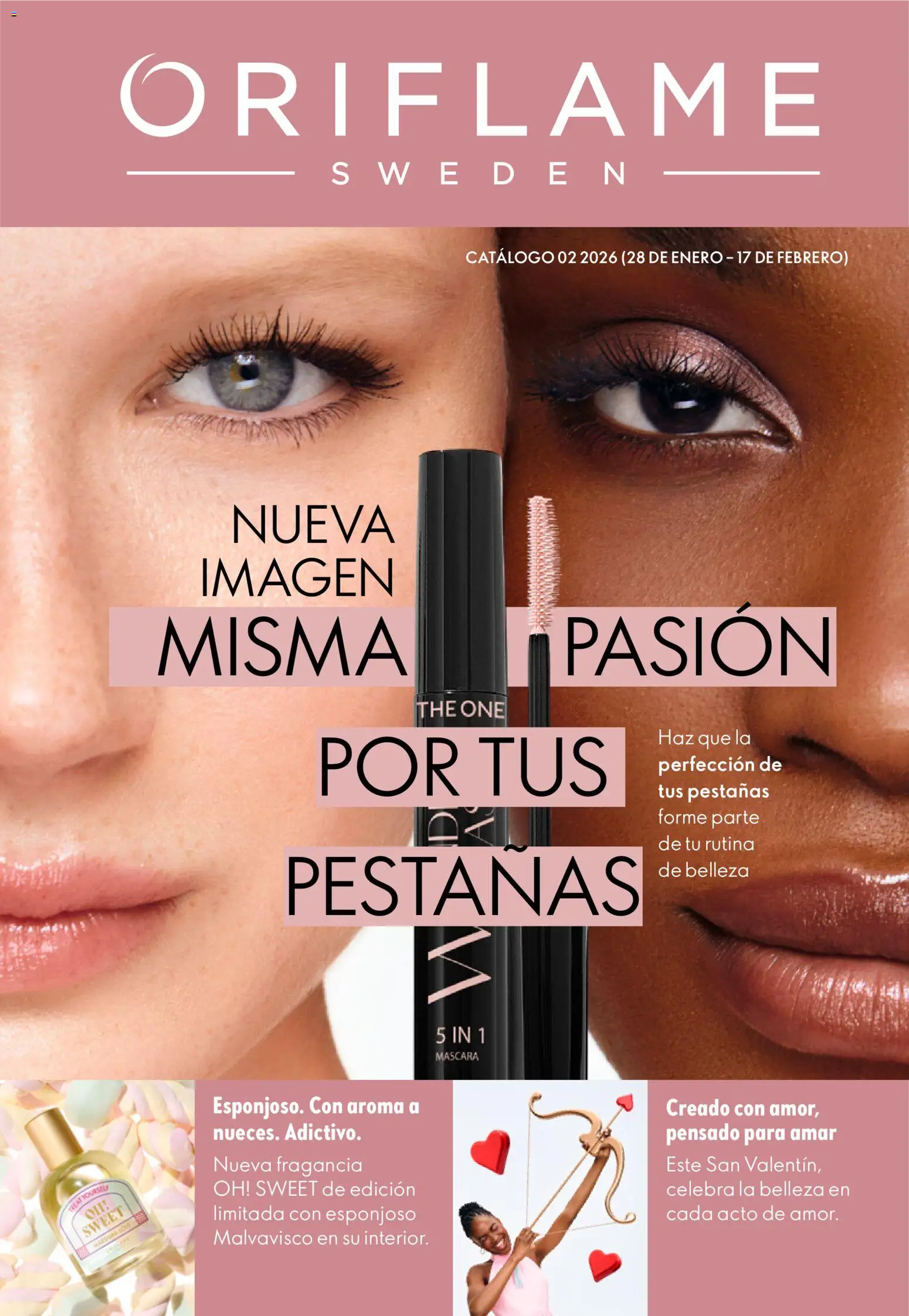 Oriflame - Catálogo Campaña 2 │ válido desde el 28.01.2026 | Página: 1 | Productos: Fragancia, Máscara