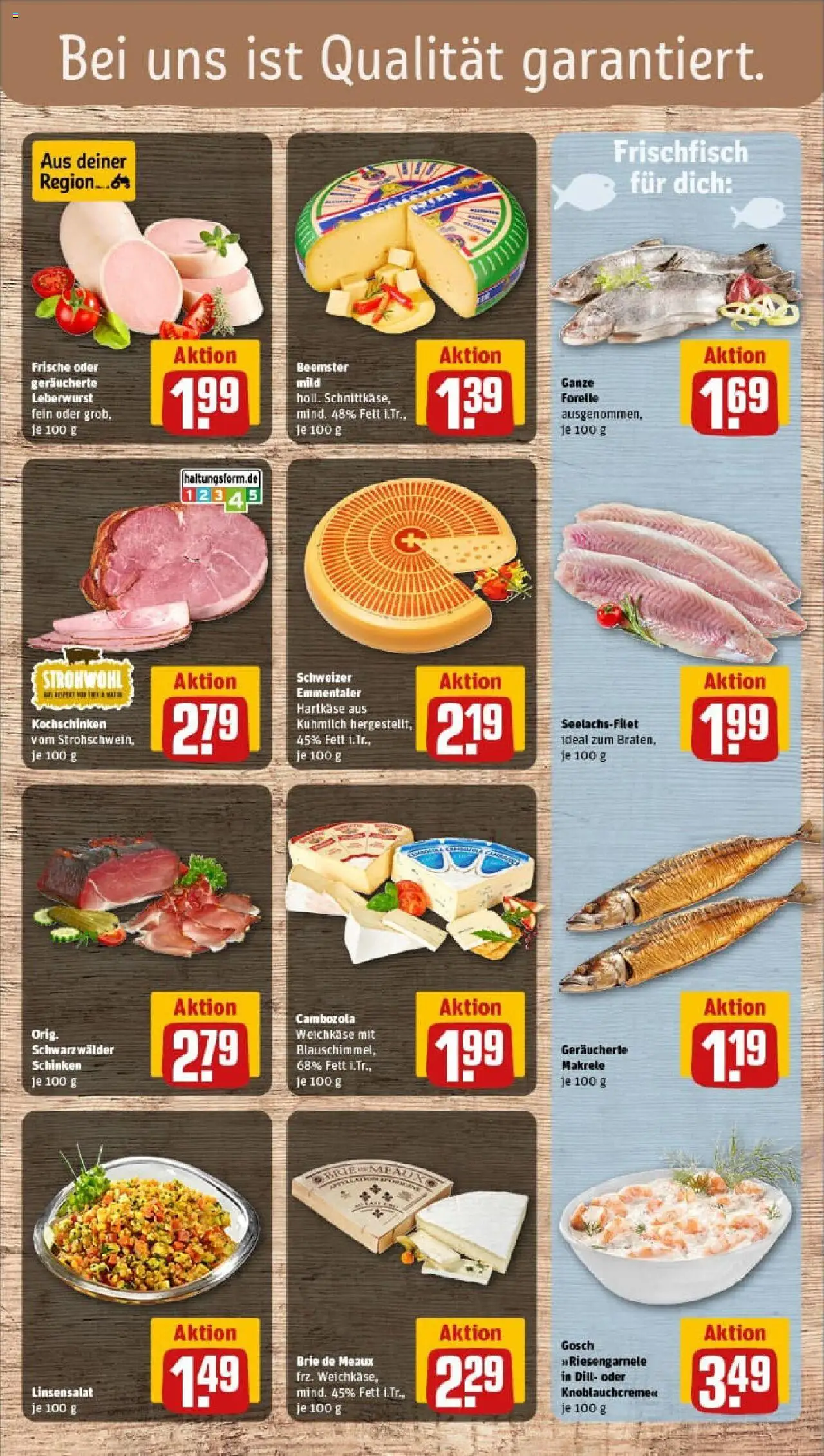 Rewe prospekt Aachen / Walheim	 - gültig ab dem 06.07.2025 | Seite: 9 | Produkte: Dill, Schinken