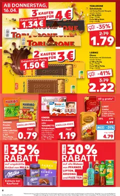LINDT Lindor, versch. Sorten je 200-g-Packg. ab 16.04.2026 gültig | Seite: 8