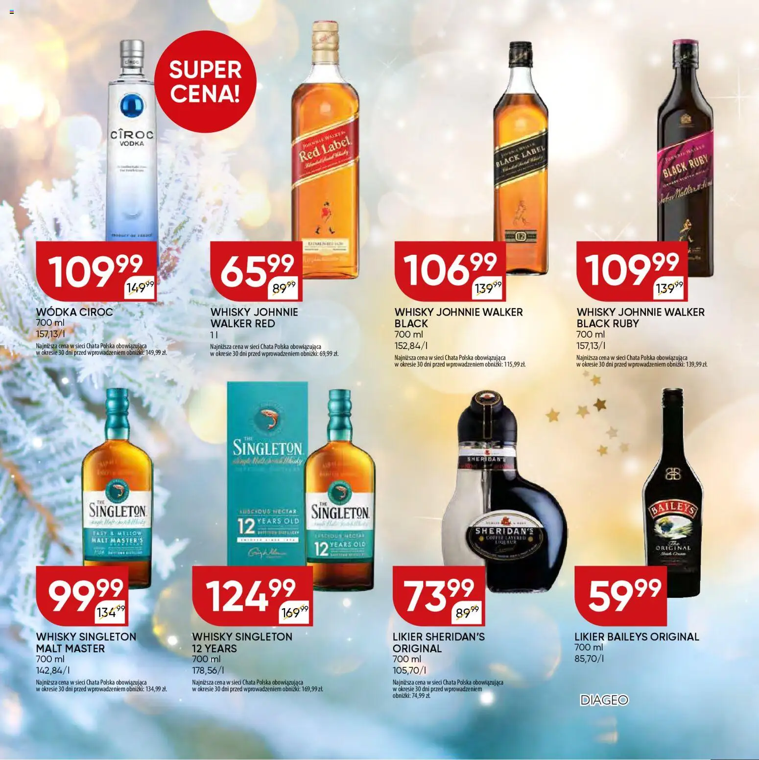 Chata Polska Gazetka - Mocna Oferta od 16.12.2025 | Strona: 11 | Produkty: Red label, Black Label, Vodka, Wódka