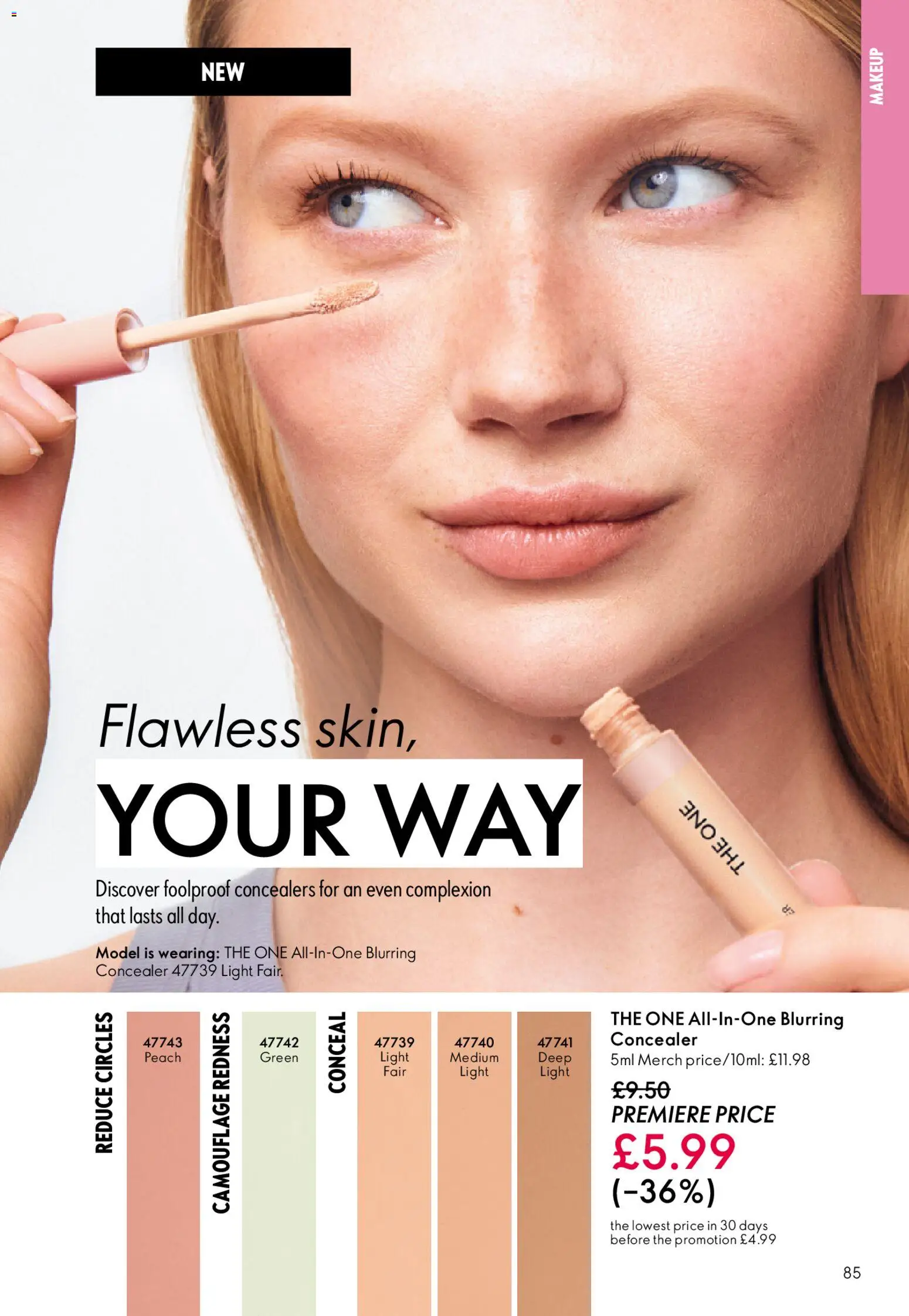 {H1} | Page: 85 | Products: Concealer