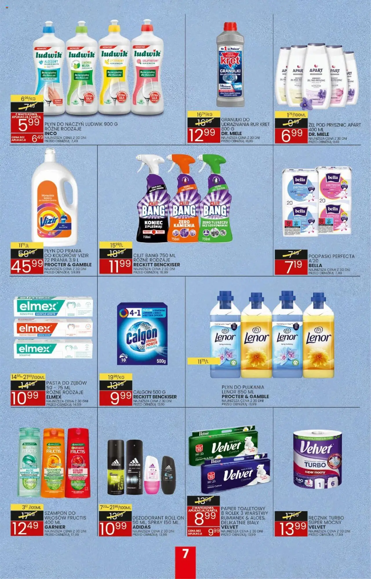 Wafelek Gazetka od 15.09.2025 | Strona: 7 | Produkty: Karta, Żel pod prysznic, Dezodorant, Melisa