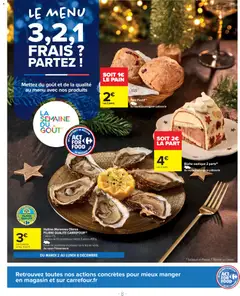 Carrefour Market - Prévisualisation de Carrefour Market Goûtez-moi ça  valide à partir de 01.12.2025 | Page: 8 | Produits: Poissonnerie, Pain, Huîtres