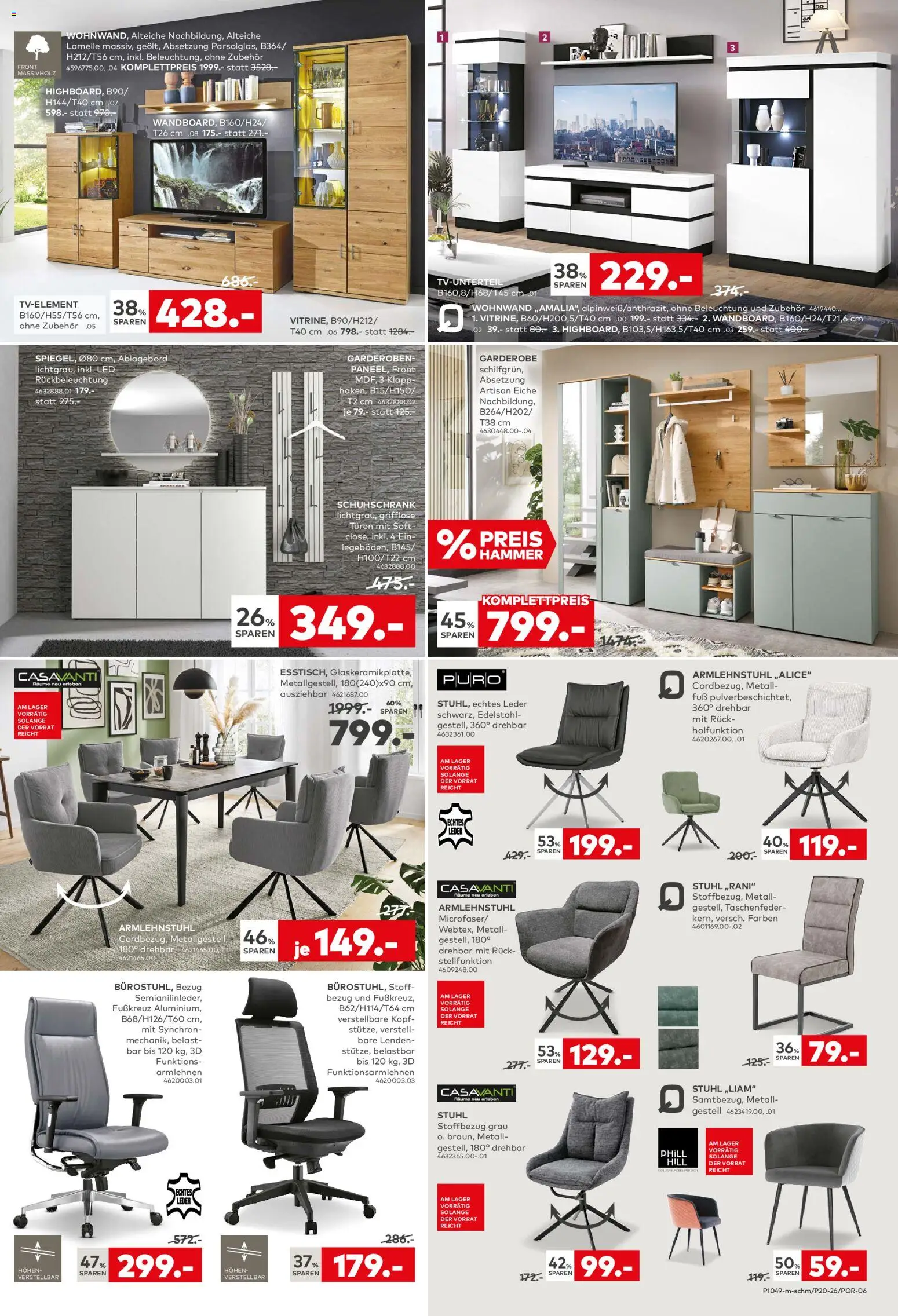 Porta! Prospekt Aachen – gültig ab 04.05.2026 | Seite: 3 | Produkte: Stuhl