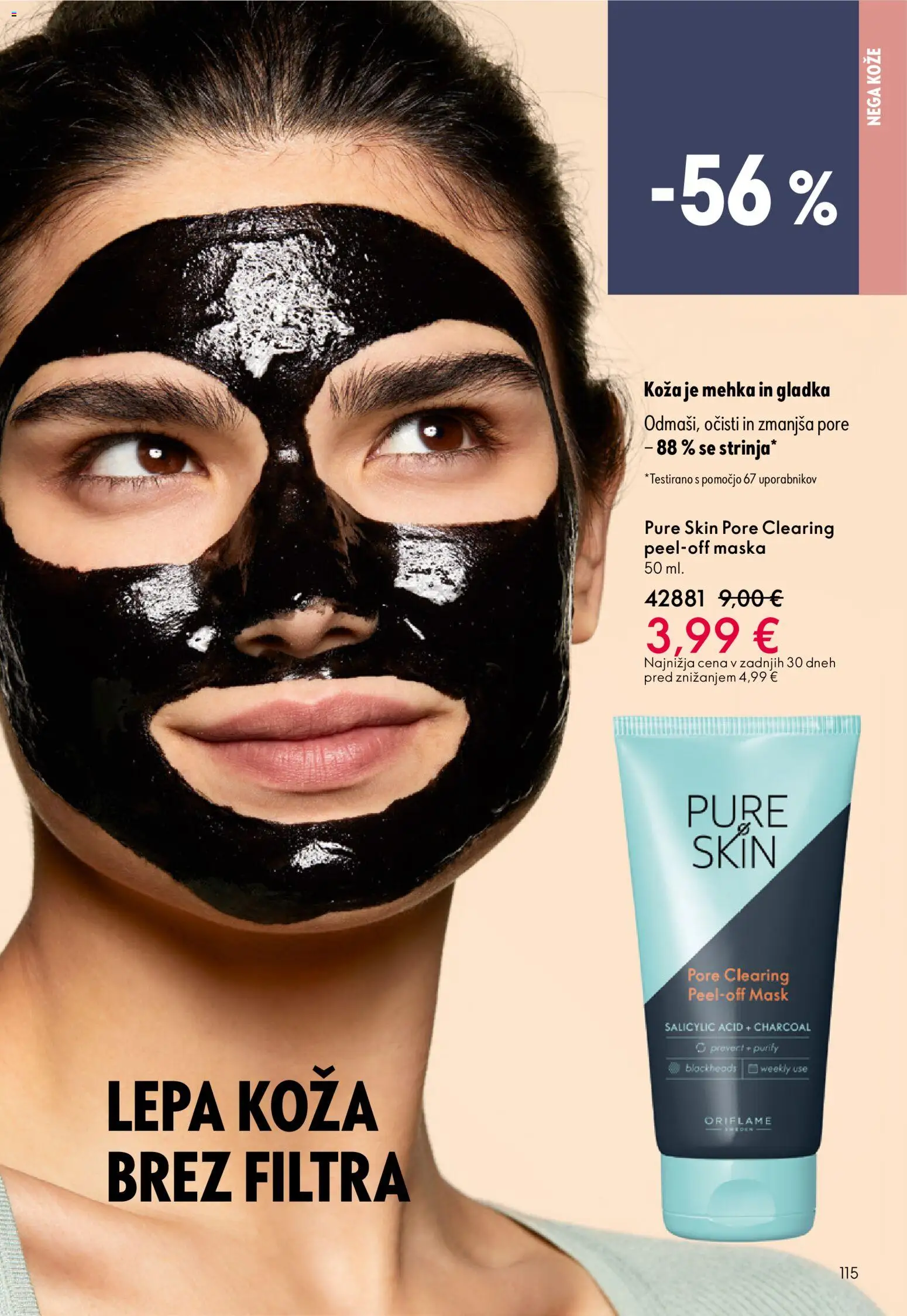 Novi Oriflame katalog ponudbe – veljaven od 19.11.2025 | Stran: 115 | Izdelki: Maska