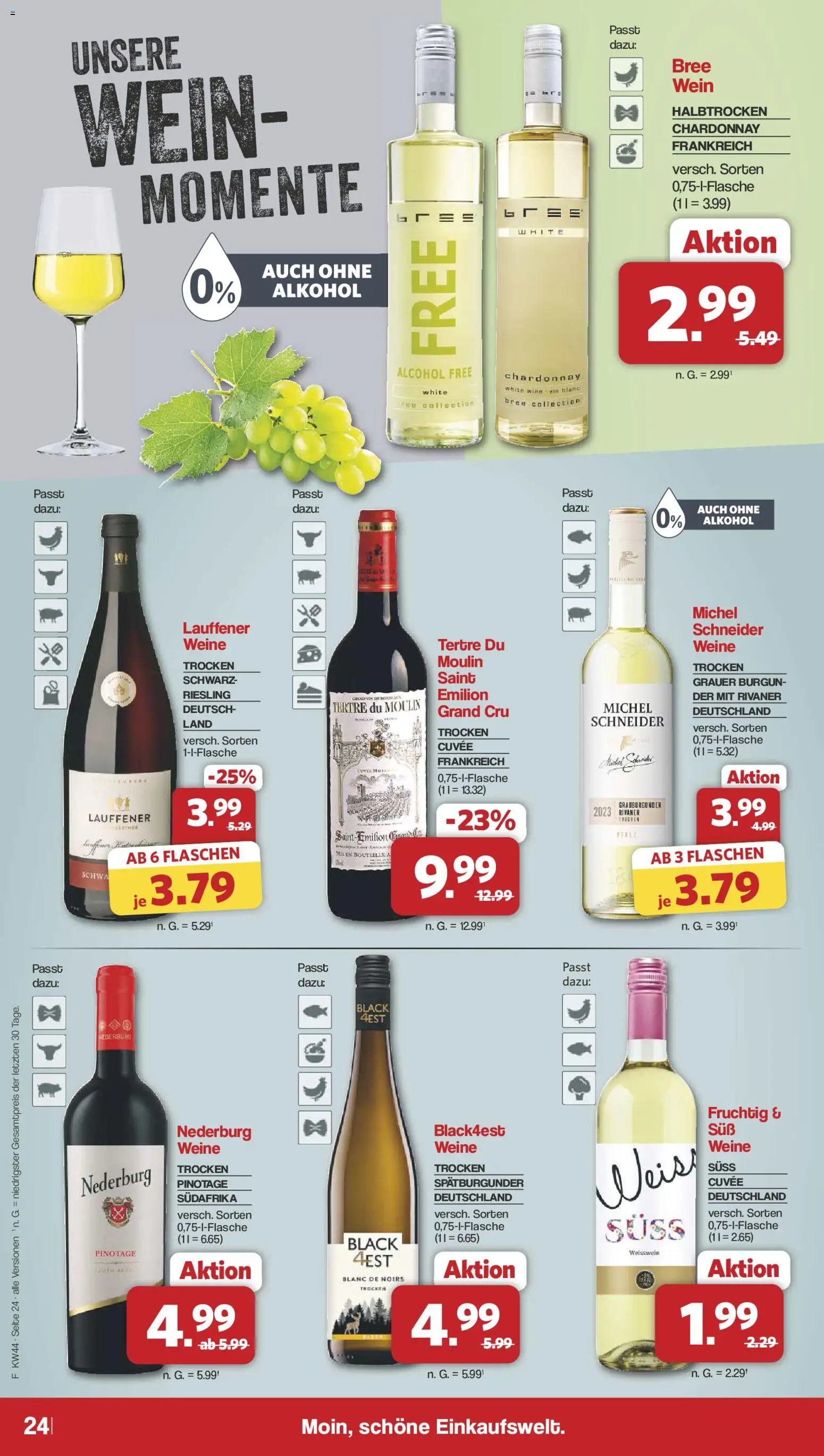 Famila Nordwest Prospekt 	 – gültig ab 27.10.2025 | Seite: 26 | Produkte: Weißwein, Bree, Wein