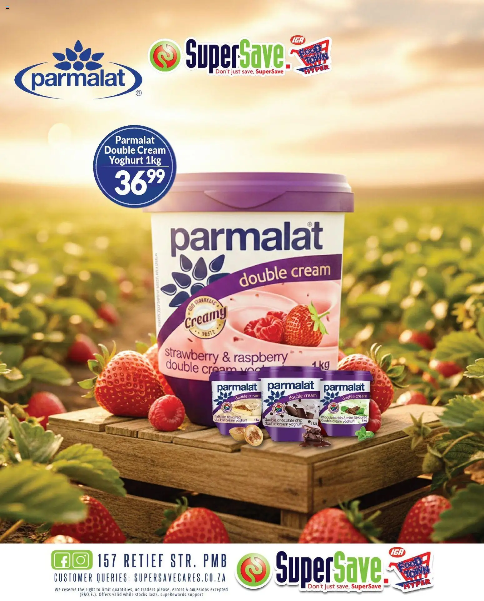 New Super Save catalogue – valid from 27.02.2026 | Page: 1 | Products: Yoghurt, Chocolate, Cream