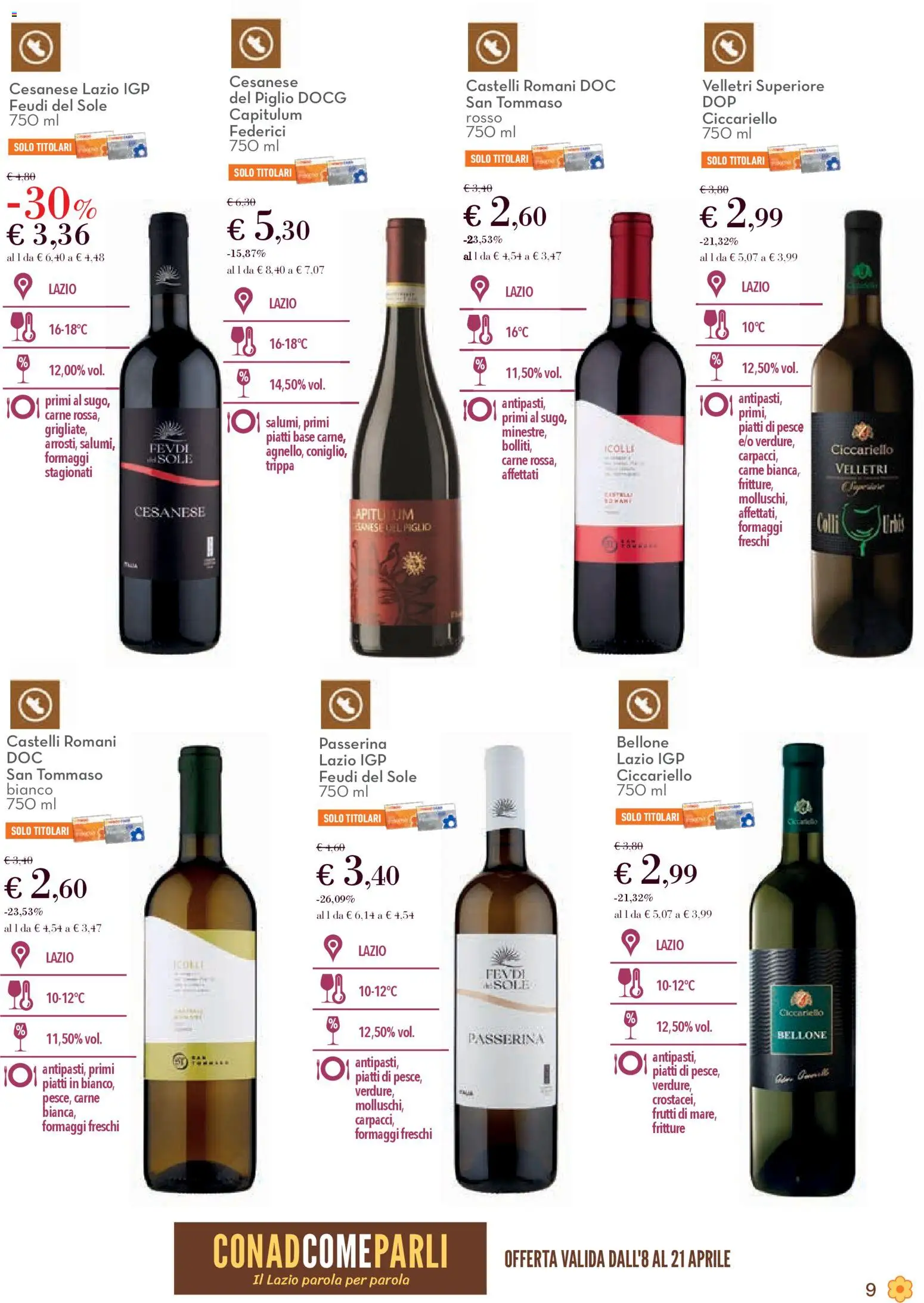 Volantino Conad del 08.04.2026 | Pagina: 9