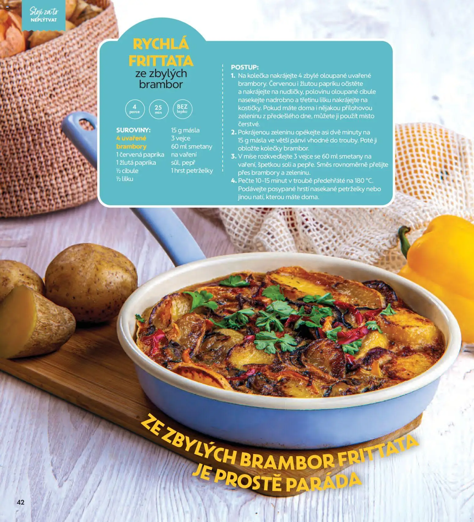 Albert magazín od 01.01.2026 | Strana: 42 | Produkty: Vejce, Paprika, Brambory, Cibule