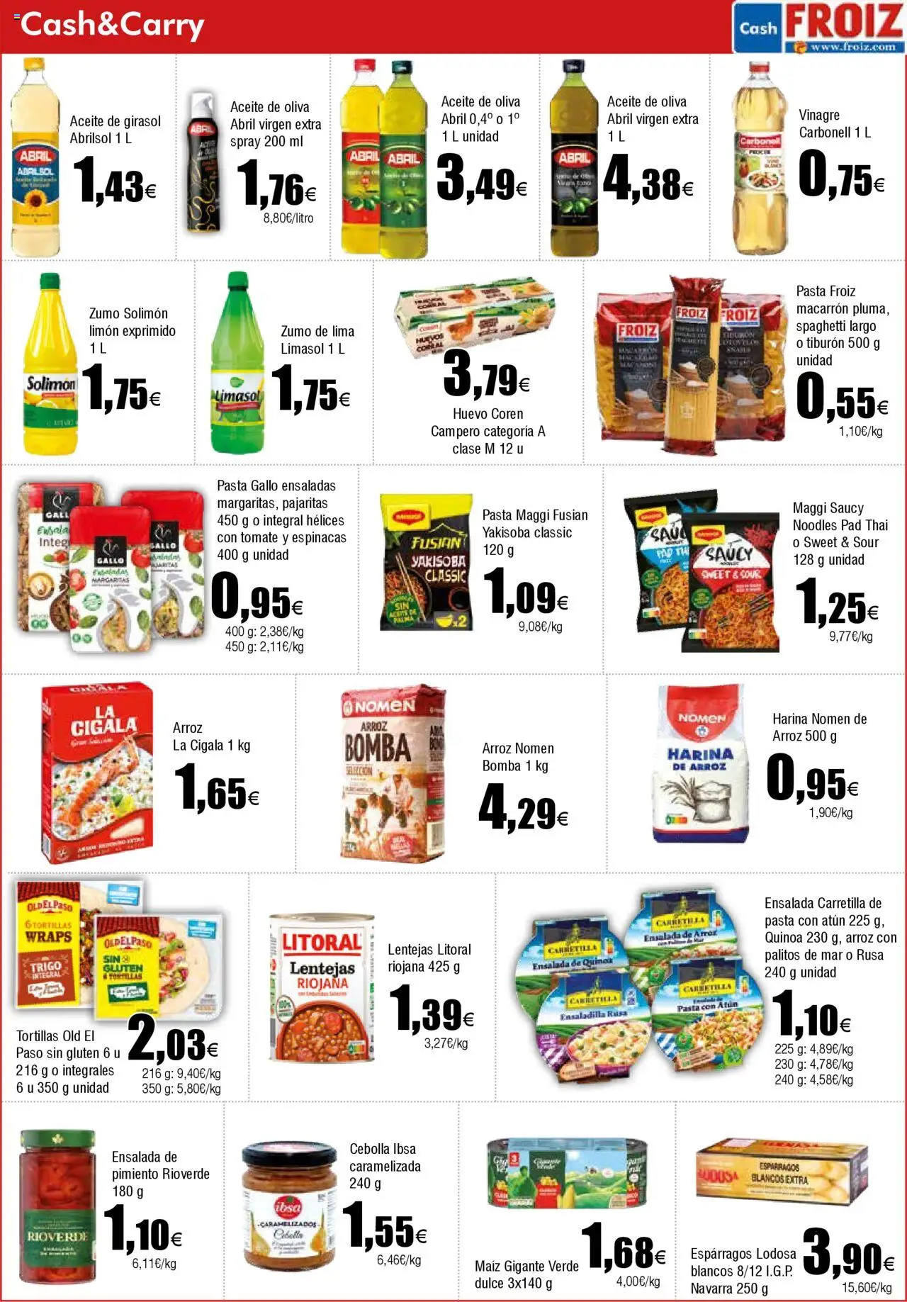 Froiz - Folleto Cash │ válido desde el 12.06.2025 | Página: 2 | Productos: Πορσελάνη, Aceite de oliva, Ensalada, Δεξαμενή