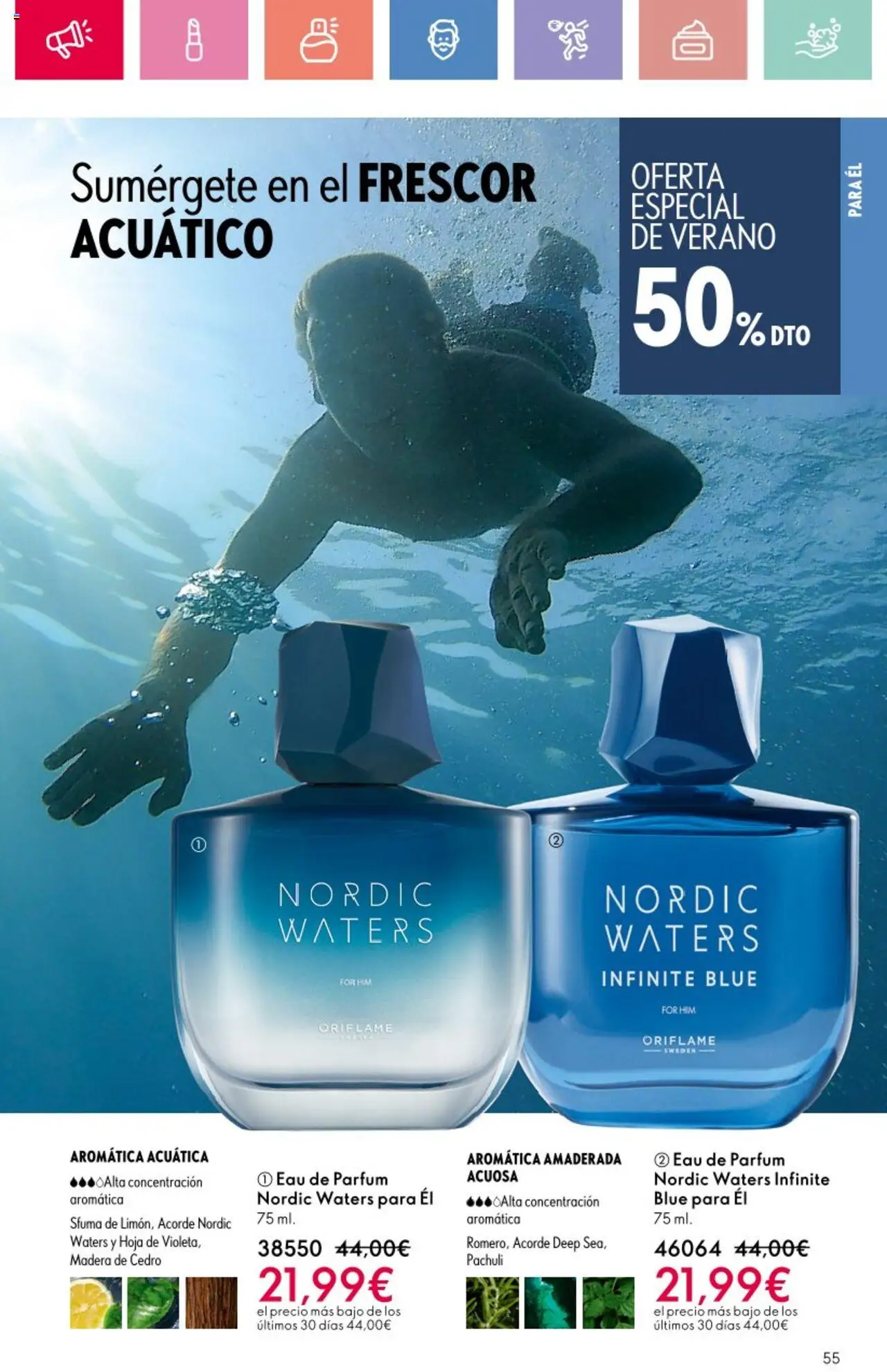 Oriflame - Catálogo Campaña 9 │ válido desde el 22.06.2025 | Página: 55 | Productos: Eau de parfum