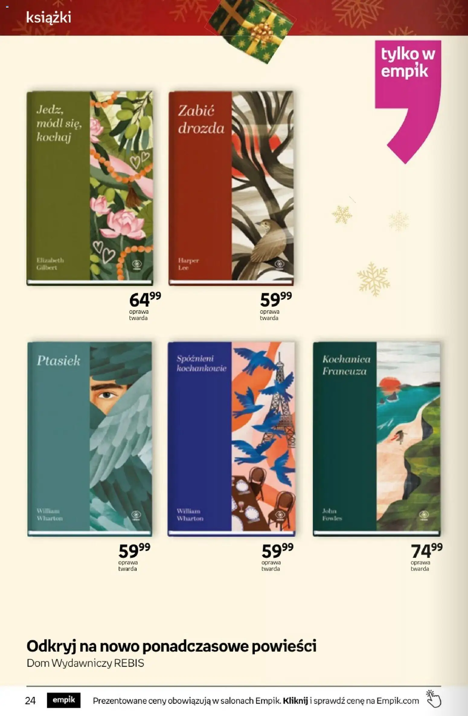 Empik Black Friday od 26.11.2025 | Strona: 24 | Produkty: Książki