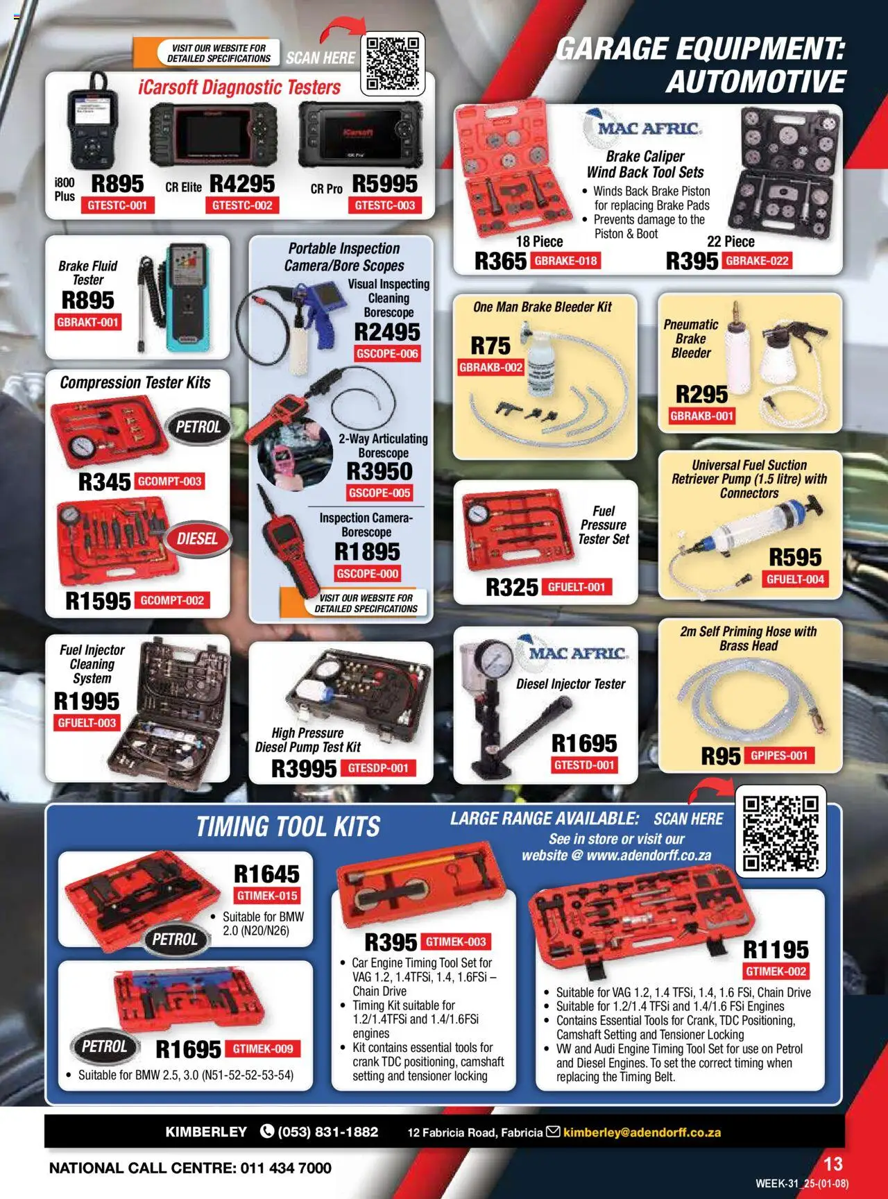 Adendorff Specials │ valid from 01.08.2025 | Page: 15 | Products: Camera, Pads