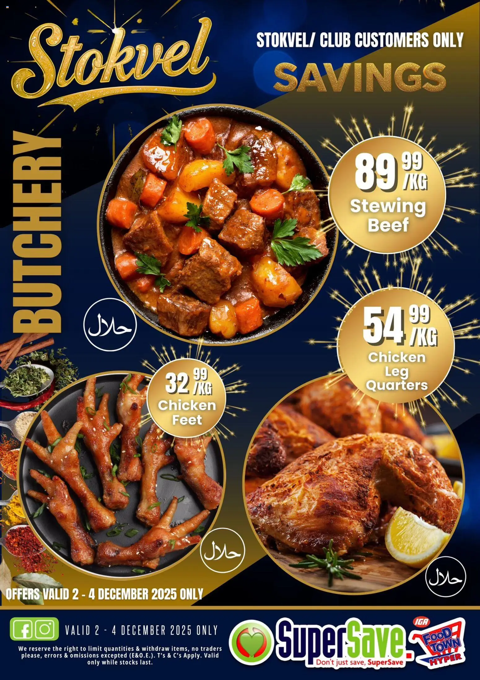 New Super Save catalogue – valid from 02.12.2025 | Page: 2 | Products: Chicken, Beef