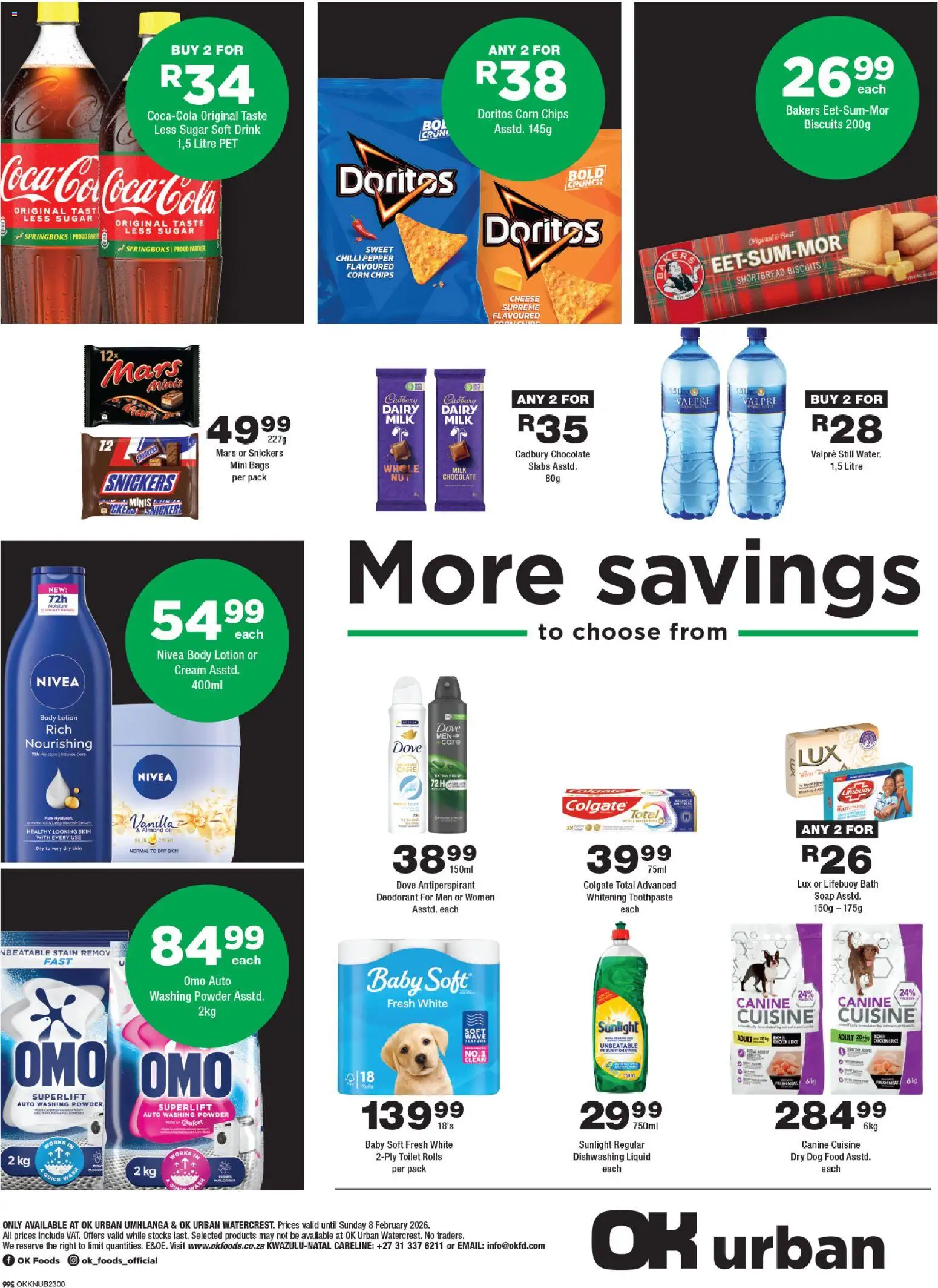 New OK Foods catalogue – valid from 21.01.2026 | Page: 4 | Products: Toilet, Bath, Antiperspirant, Washing powder