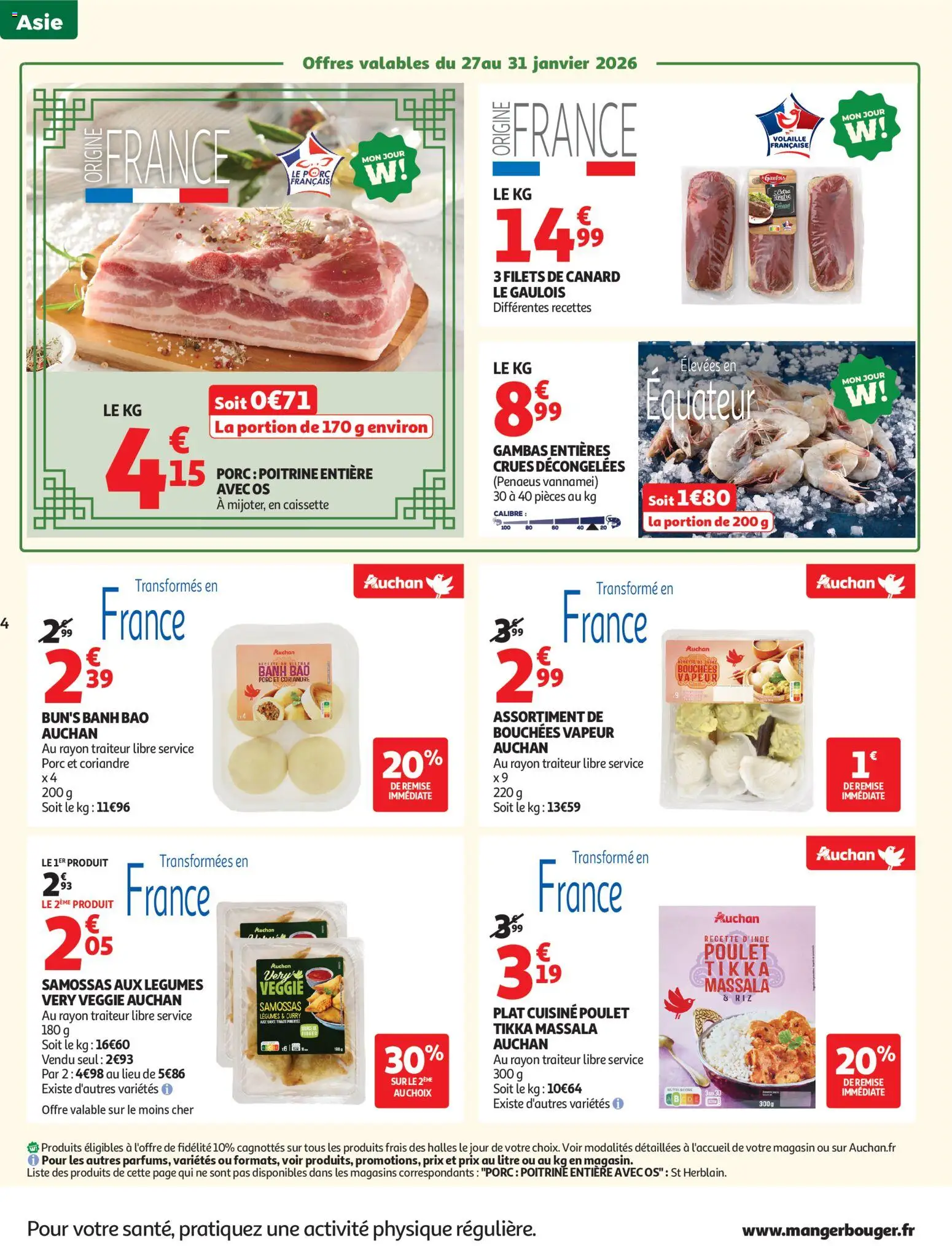 {H1} | Page: 4 | Produits: Volaille, Curry, Porc, Riz