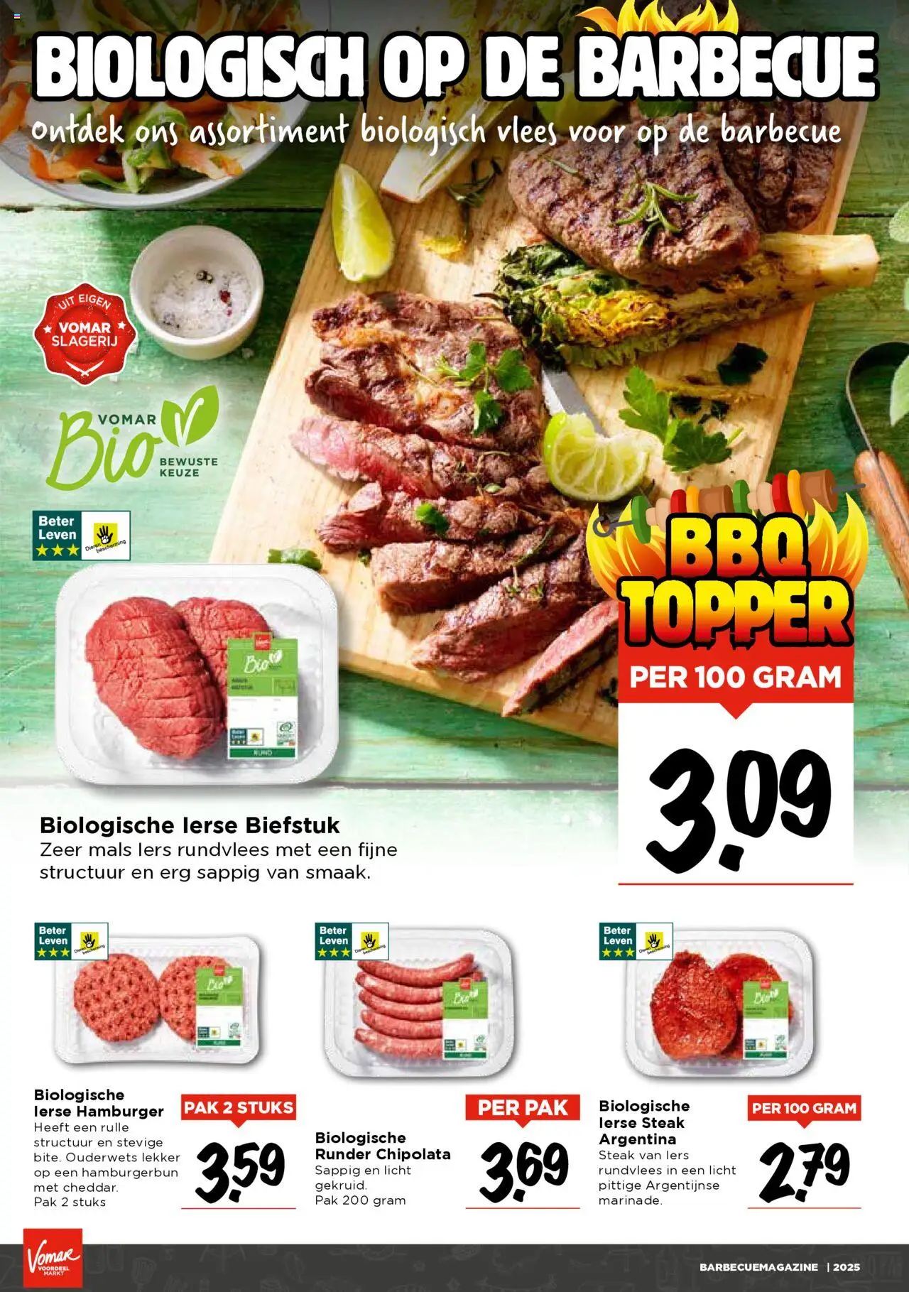  | Pagina: 14 | Producten: Kisperec, Biefstuk, Steak, Hamburger