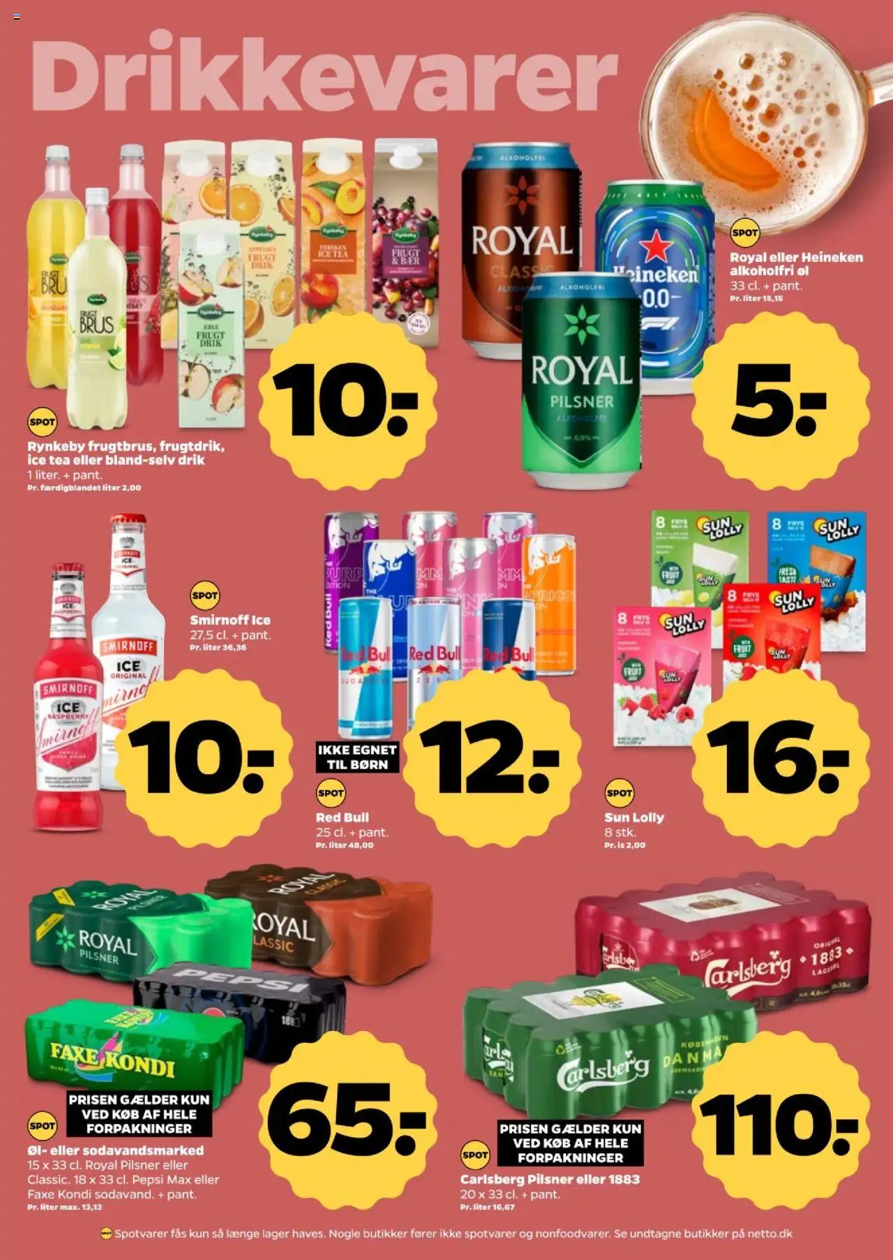 Netto Tilbudsavis gyldig fra 09.08.2025 | Side: 24 | Produkter: Øl, Is, Faxe Kondi, Pepsi