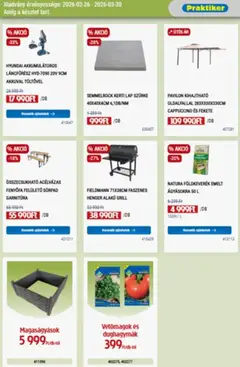 Praktiker akciós újság - amely érvényes a következő dátumtól: 26.02.2026 | Oldal: 13