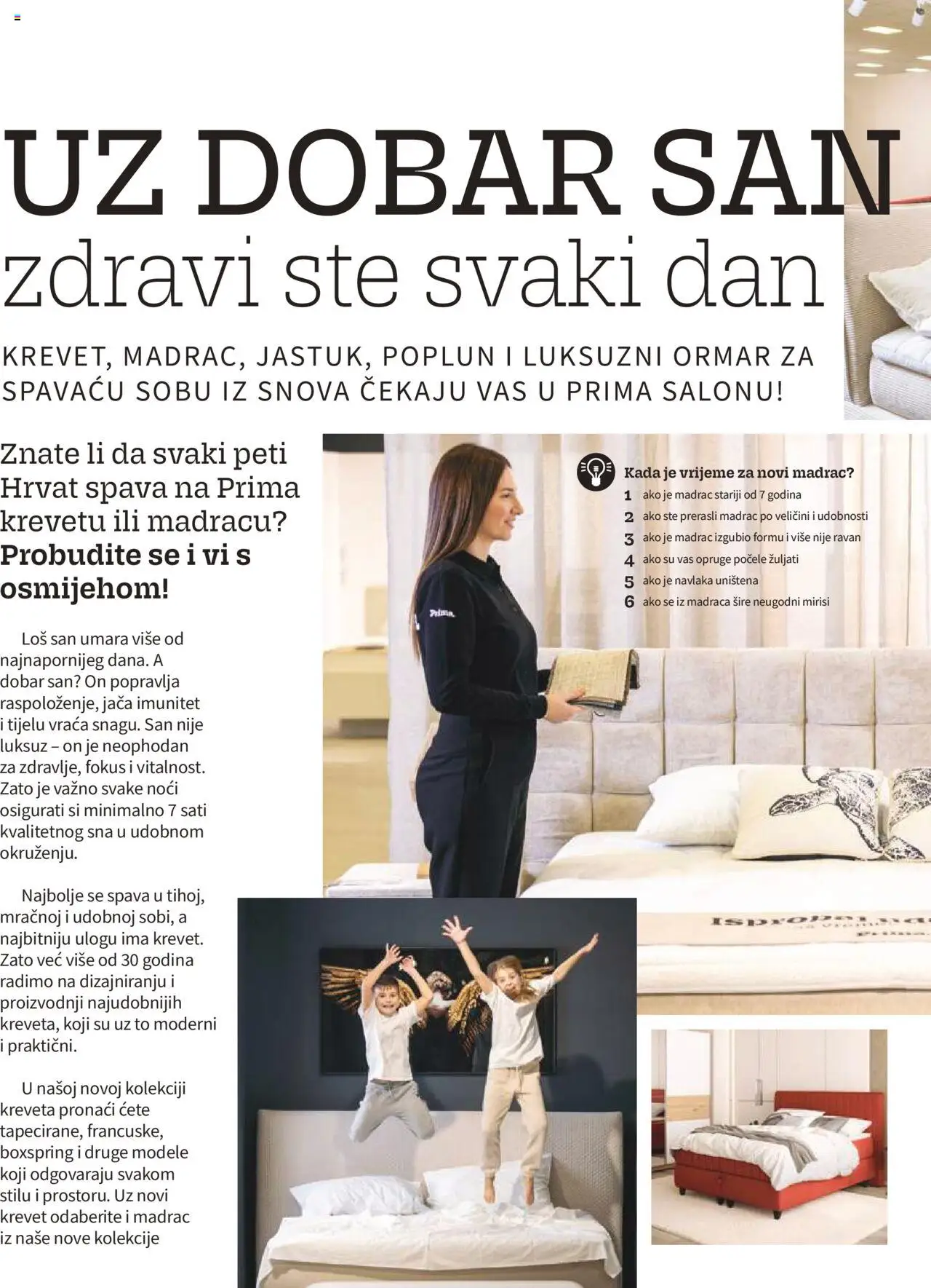 Prima katalog | vrijedi od 01.01.2025 | Stranica: 82 | Proizvodi: Krevet, Madrac, Ormar, Poplun