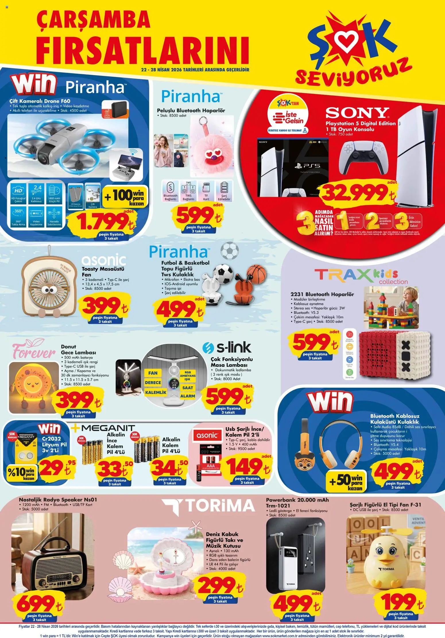 Şok Market Katalog - 22.04.2026 tarihinden itibaren geçerlidir | Sayfa: 6 | Ürünler: Masa, Telefon, Akıllı telefon, Oyun