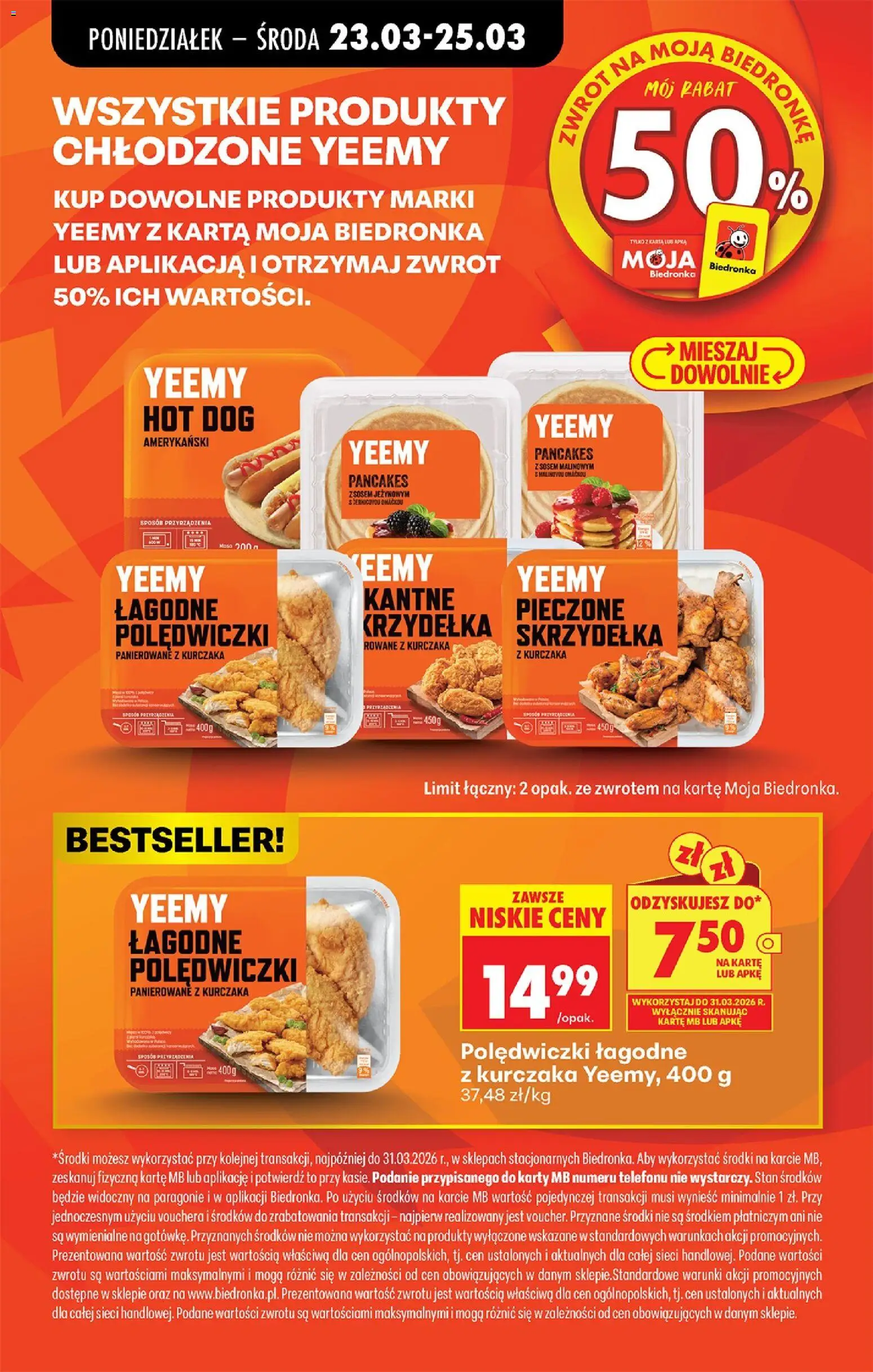 Biedronka gazetka od poniedziałku od 23.03.2026 | Strona: 91